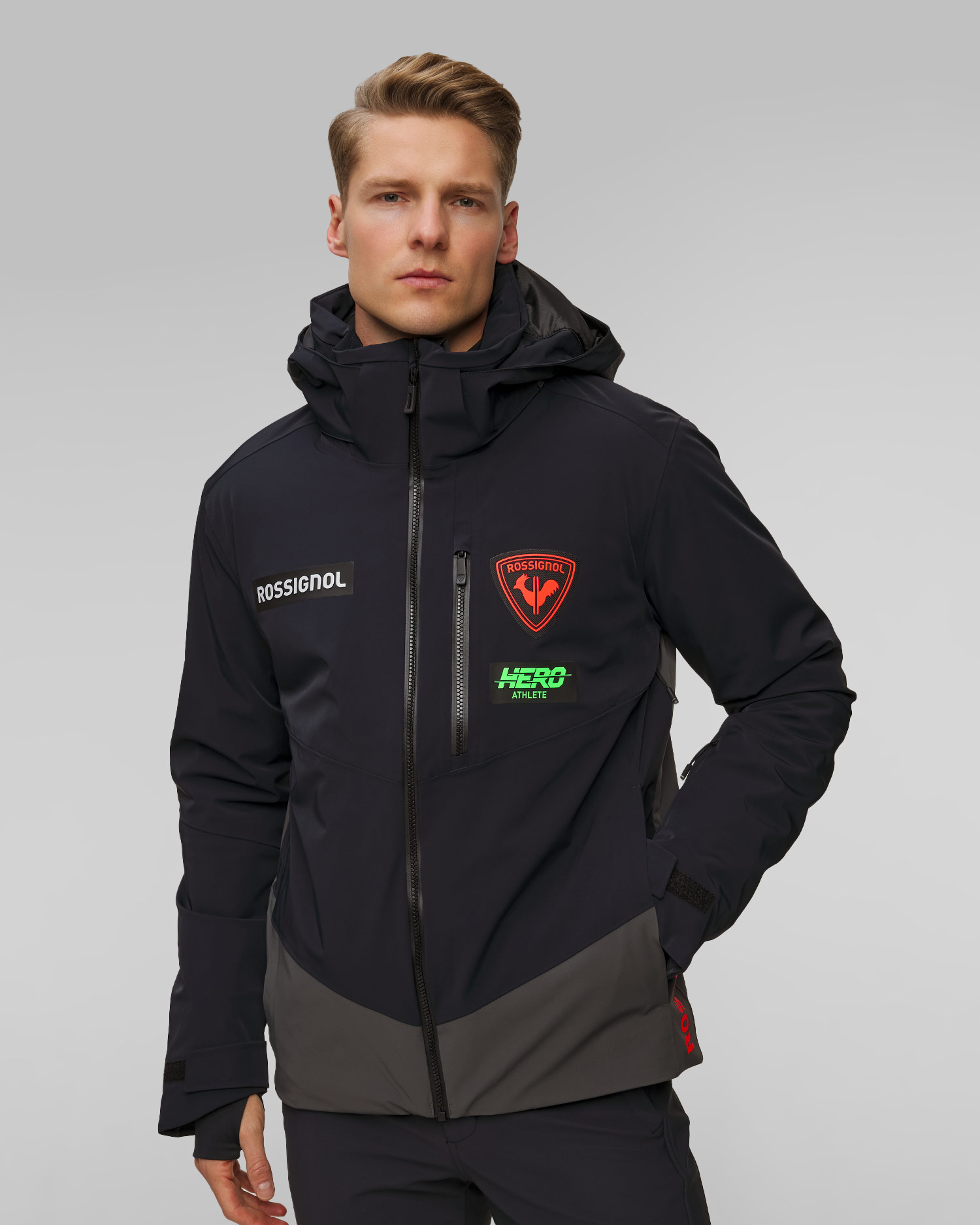 Veste de ski pour hommes Rossignol Hero Blackside 