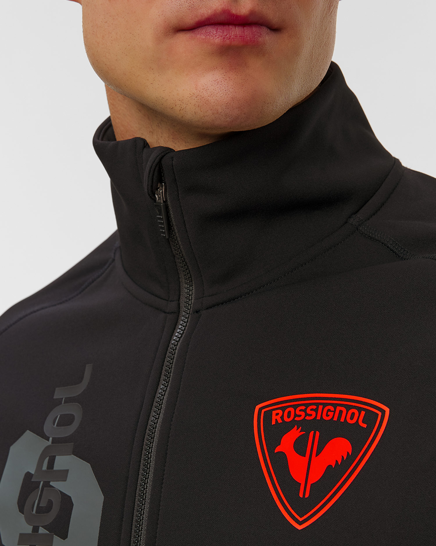 Men's sweatshirt with a zip Rossignol Hero Classique Clim