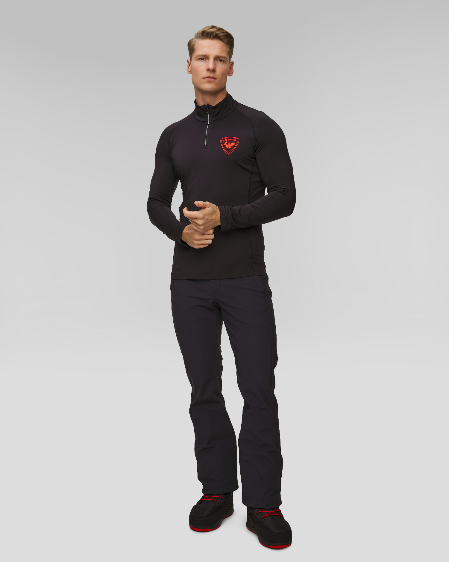 Col roulé pour hommes Rossignol New Hero Classique 1/2 