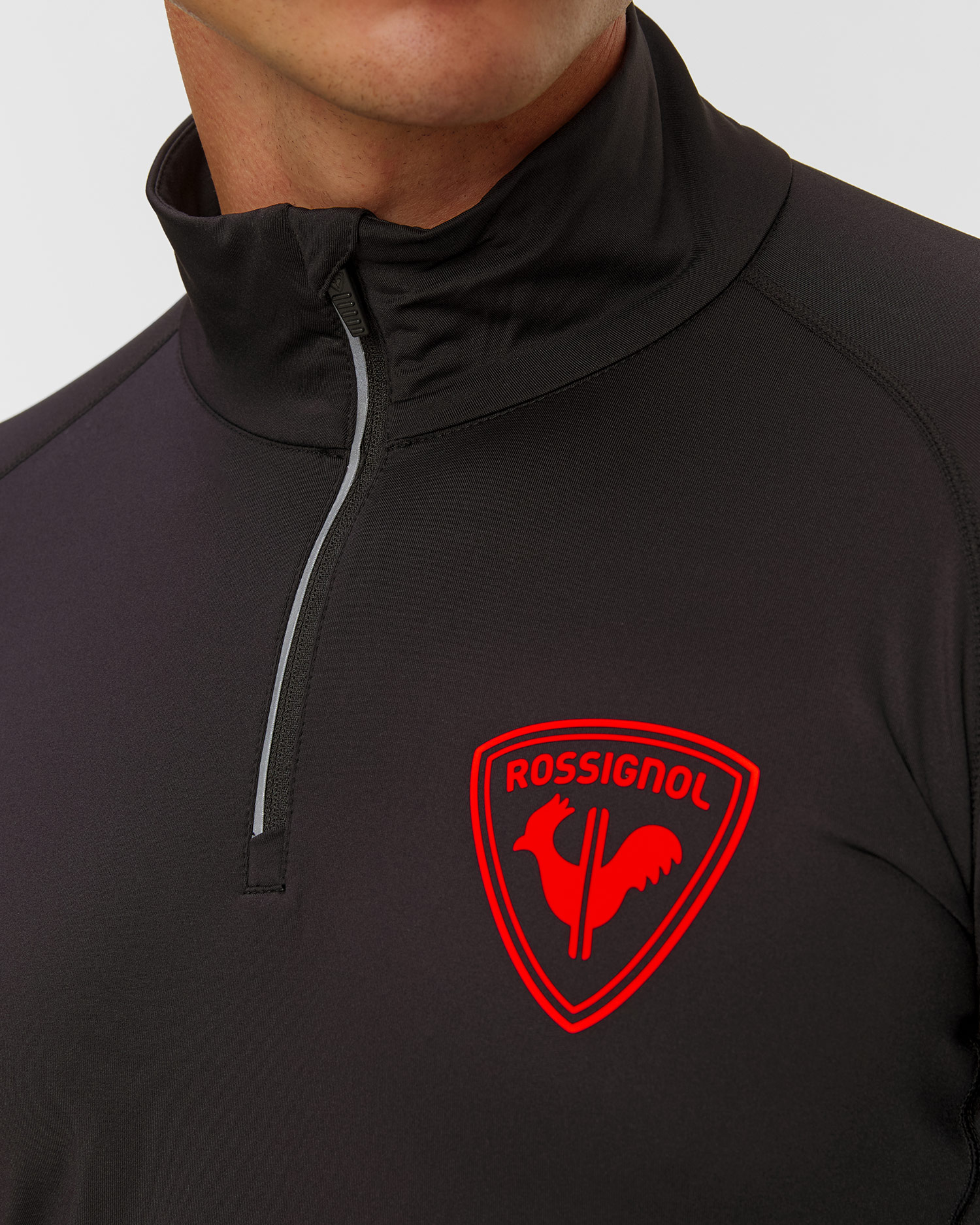 Men's zip up turtleneck Rossignol New Hero Classique 1/2  