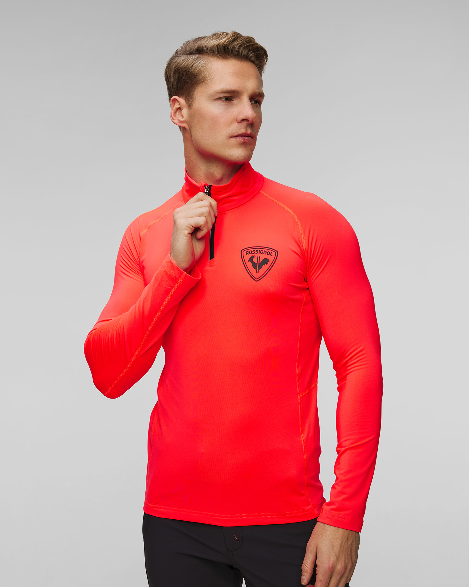 Col roulé pour hommes Rossignol New Hero Classique 1/2 