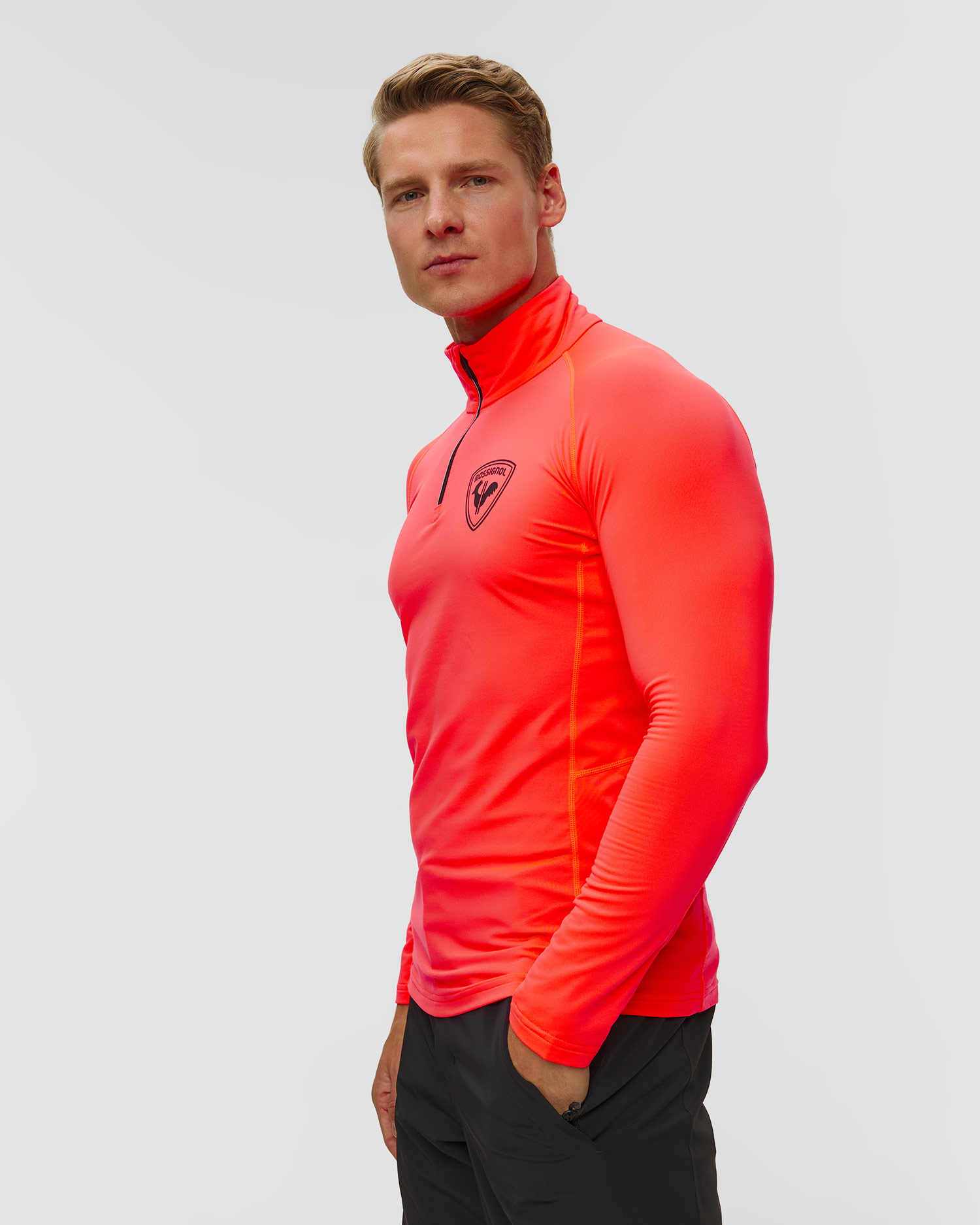 Pánsky strečový rolák Rossignol New Hero Classique 1/2 