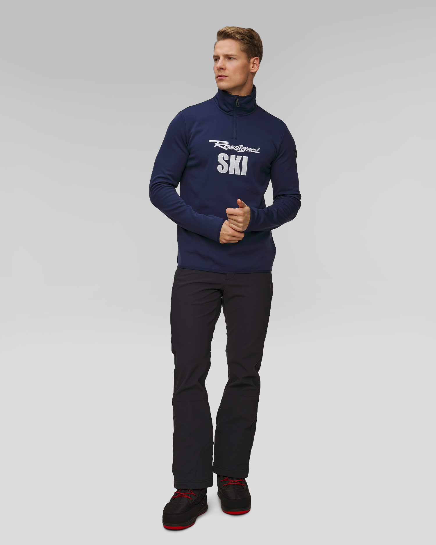 Col roulé en polaire pour hommes Rossignol Signature 