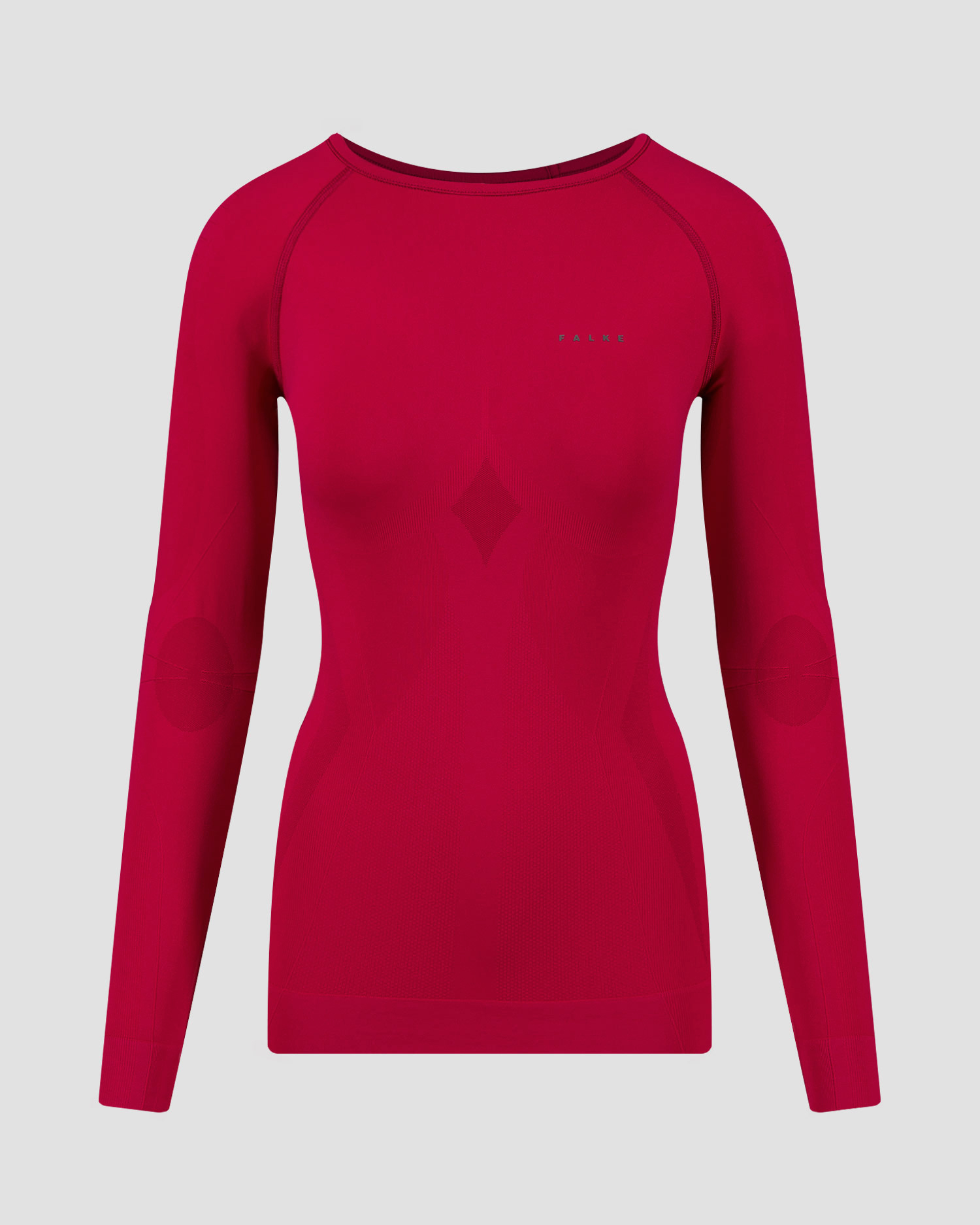 Longsleeve damski Falke Maximum Warm różowy, Kolor/Wzór: Czerwony,Różowy