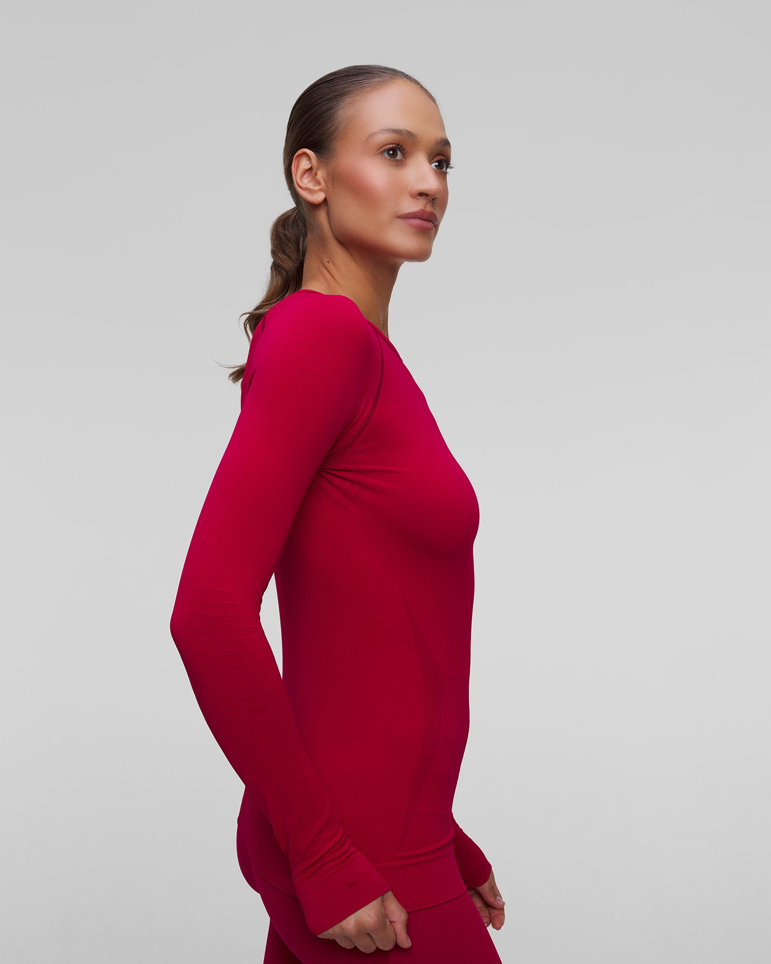 Tricou cu mânecă lungă pentru femei Falke Maximum Warm roz