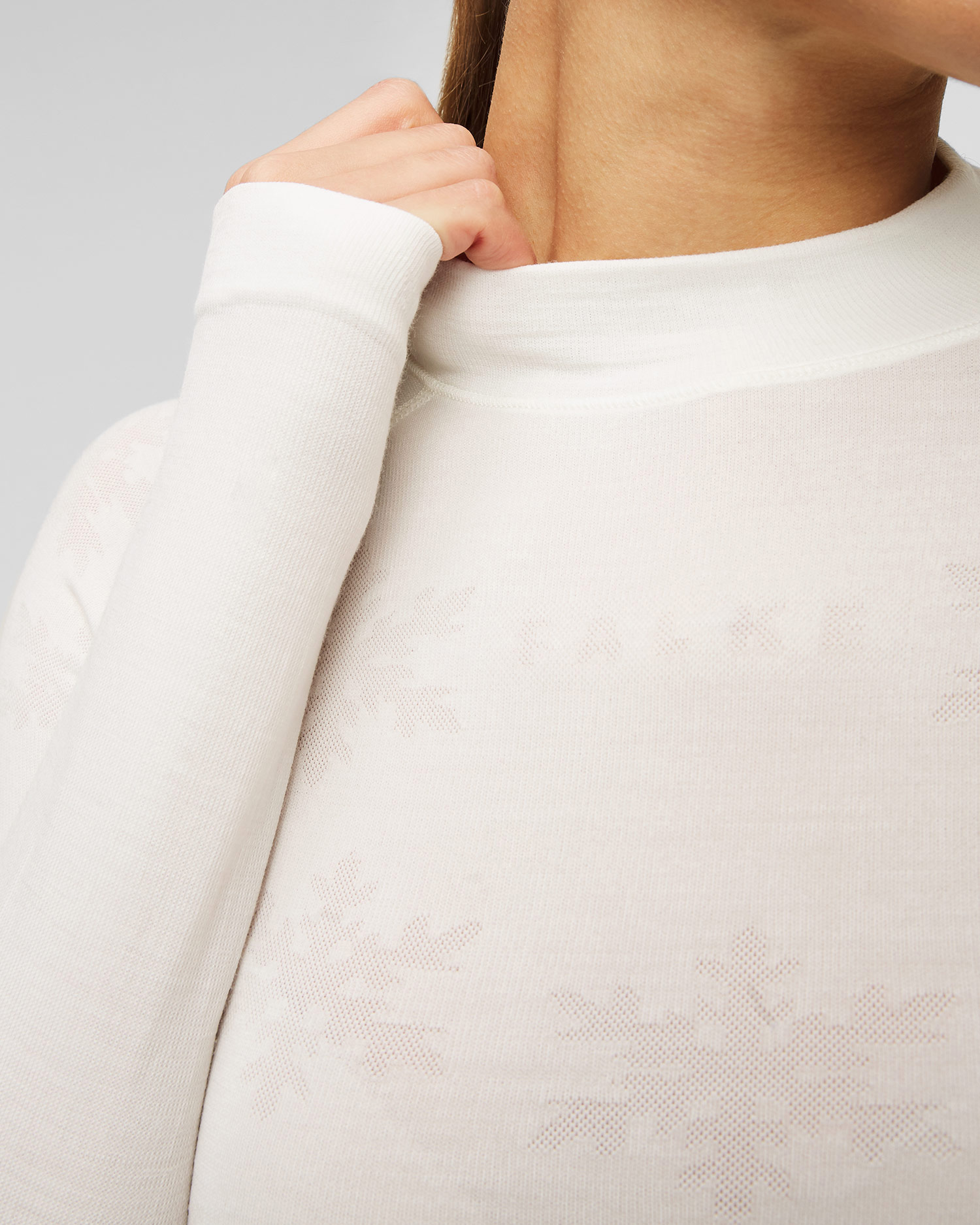 Dámske termoaktívne tričko s dlhým rukávom Falke Wool-Tech