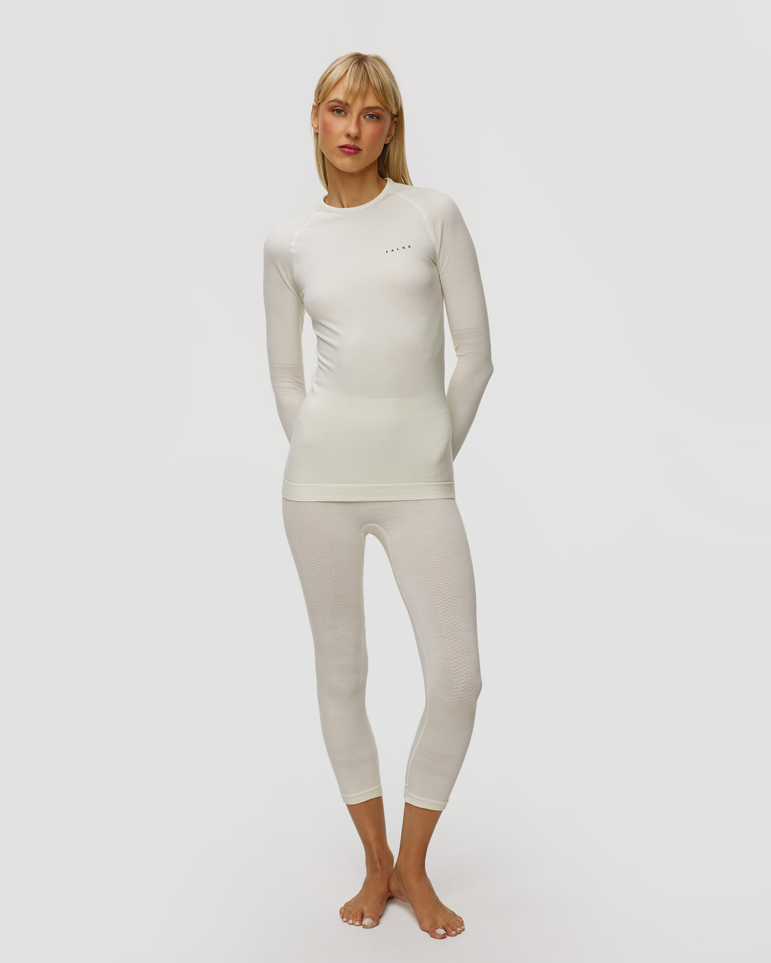 Longsleeve damski Falke WT Warmth Shirt Trend