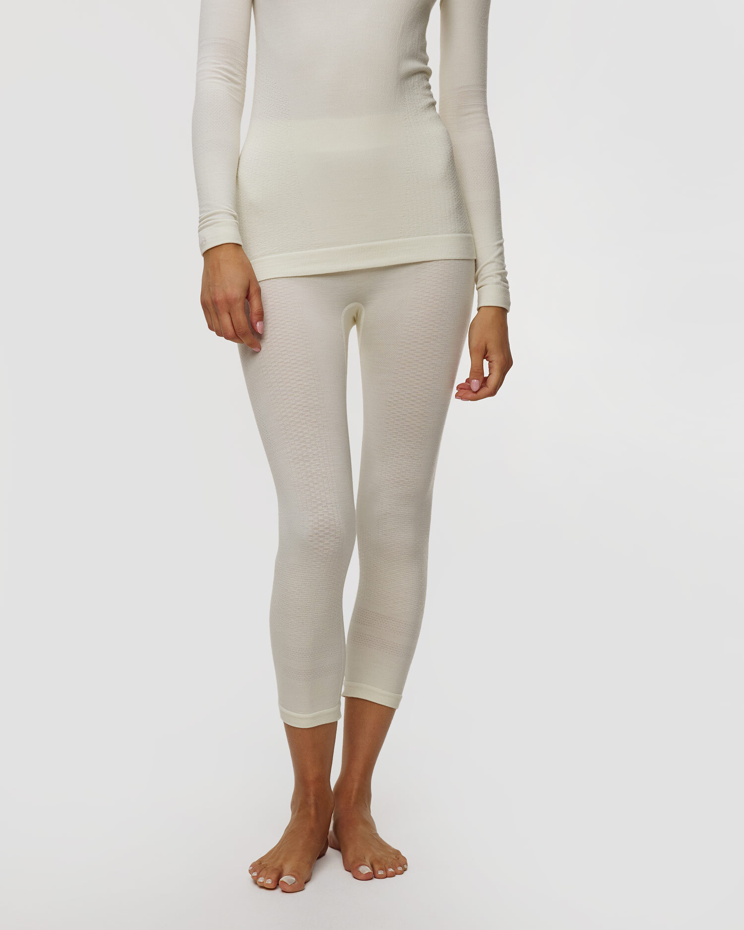 Legginsy damskie Falke WT Warmth 3/4 Tights Trend