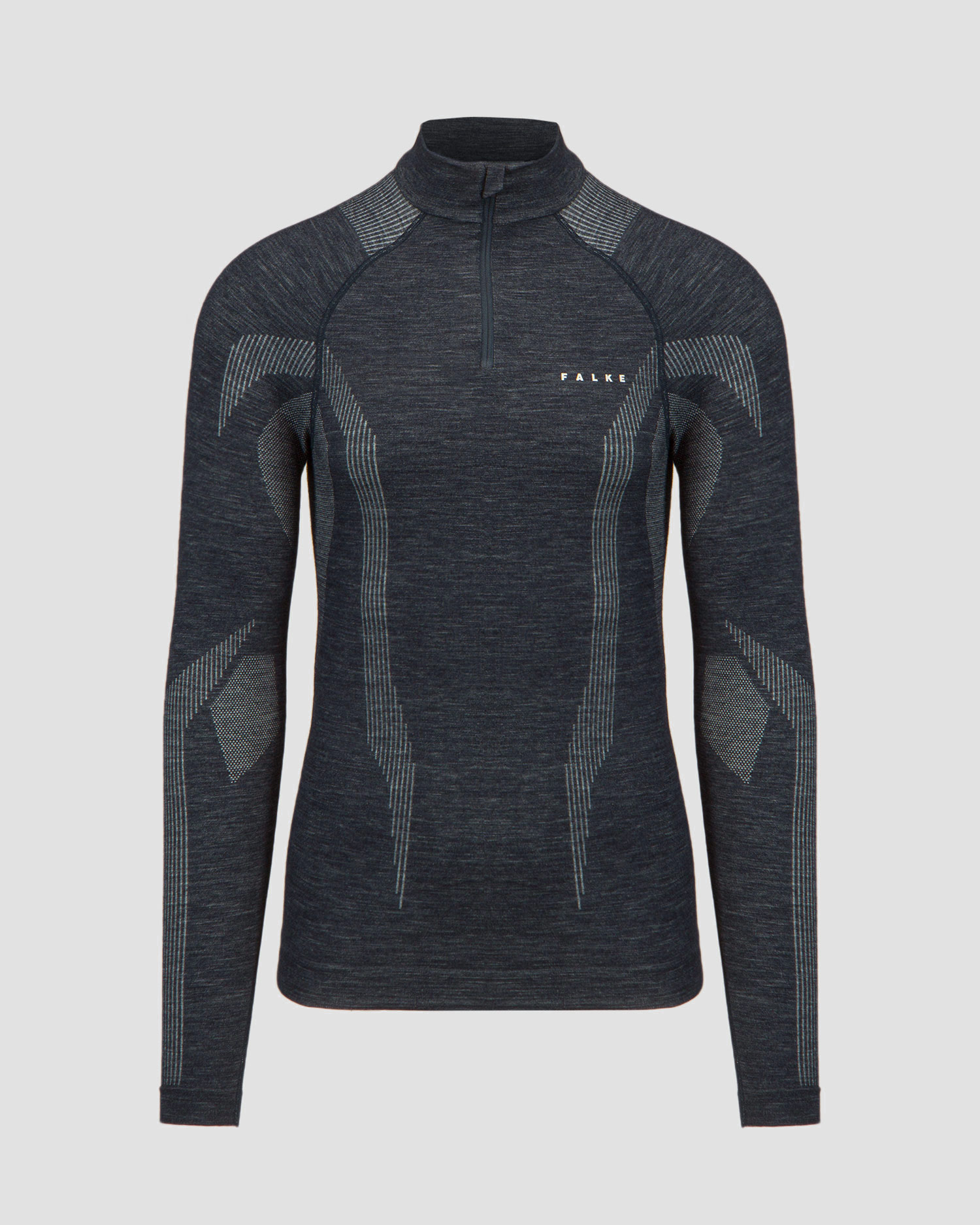 Longsleeve męski Falke Wool-Tech Zip