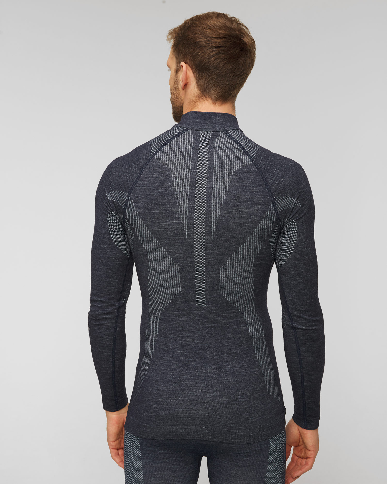 Longsleeve męski Falke Wool-Tech Zip