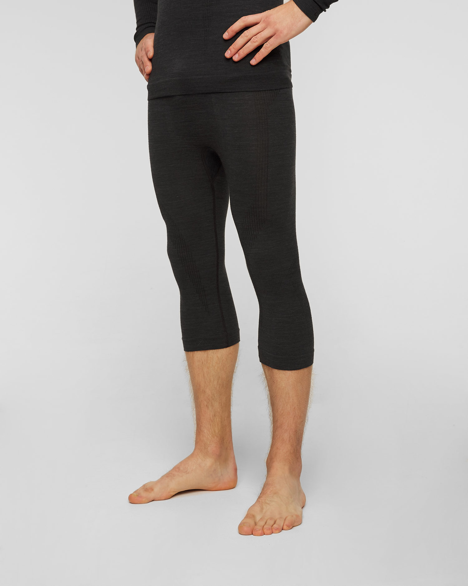 Leginsy termoaktywne męskie Falke 3/4 Wool-Tech
