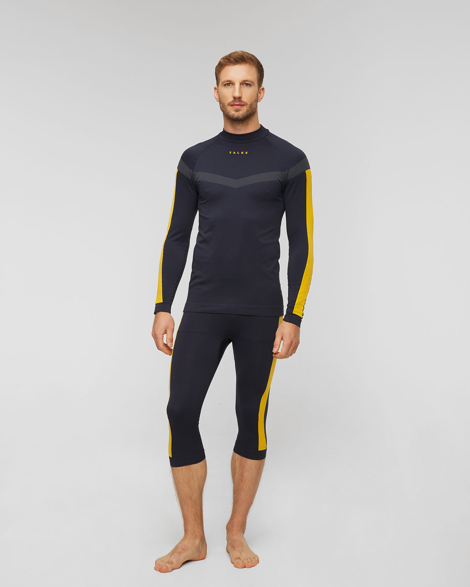 Pánske termoaktívne legíny Falke Maximum Warm 3/4