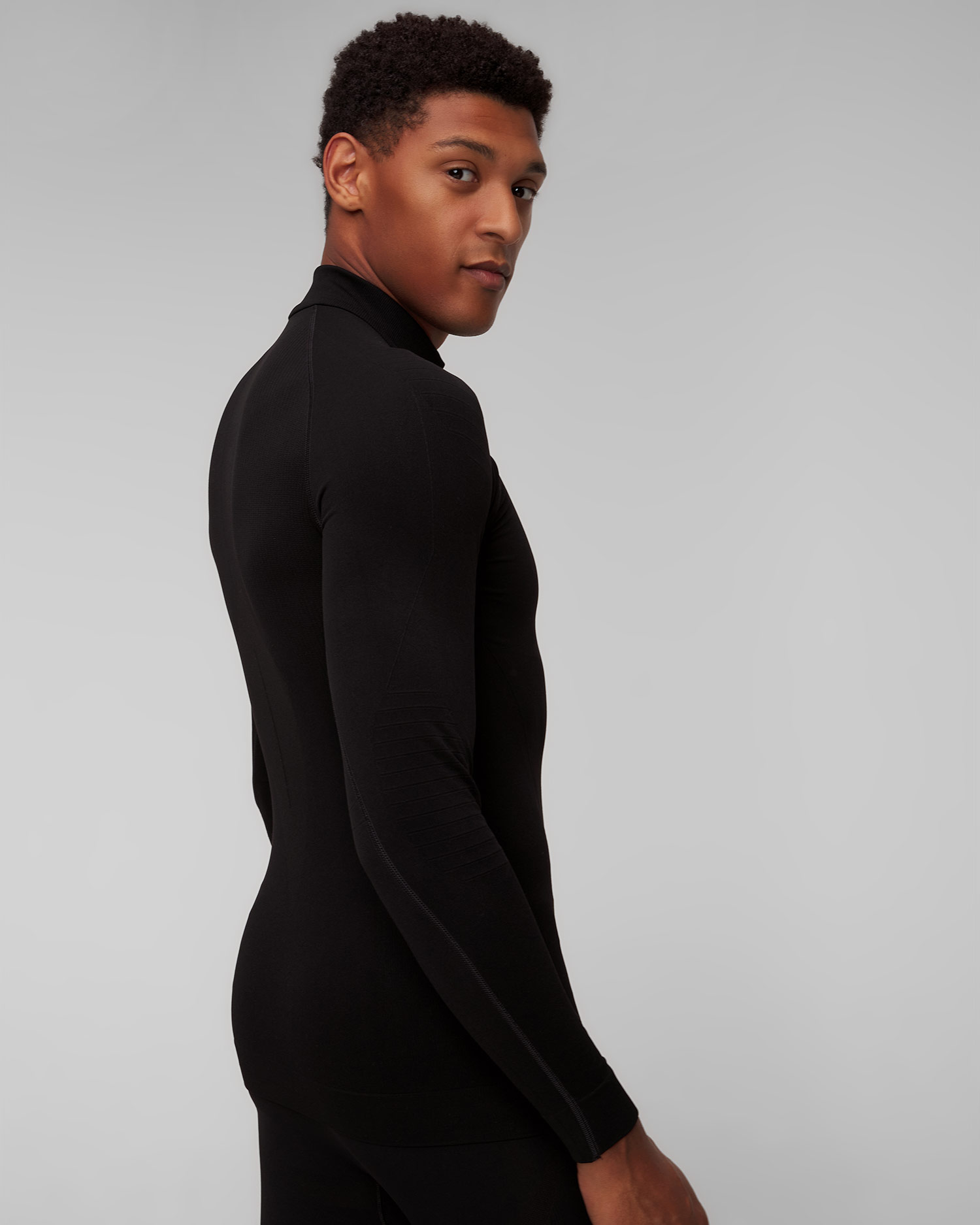 Men's thermal zip T-shirt Falke Maximum Warm Zip