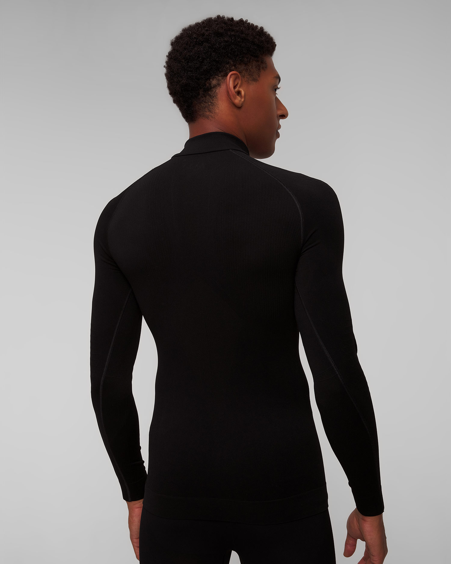 Men's thermal zip T-shirt Falke Maximum Warm Zip