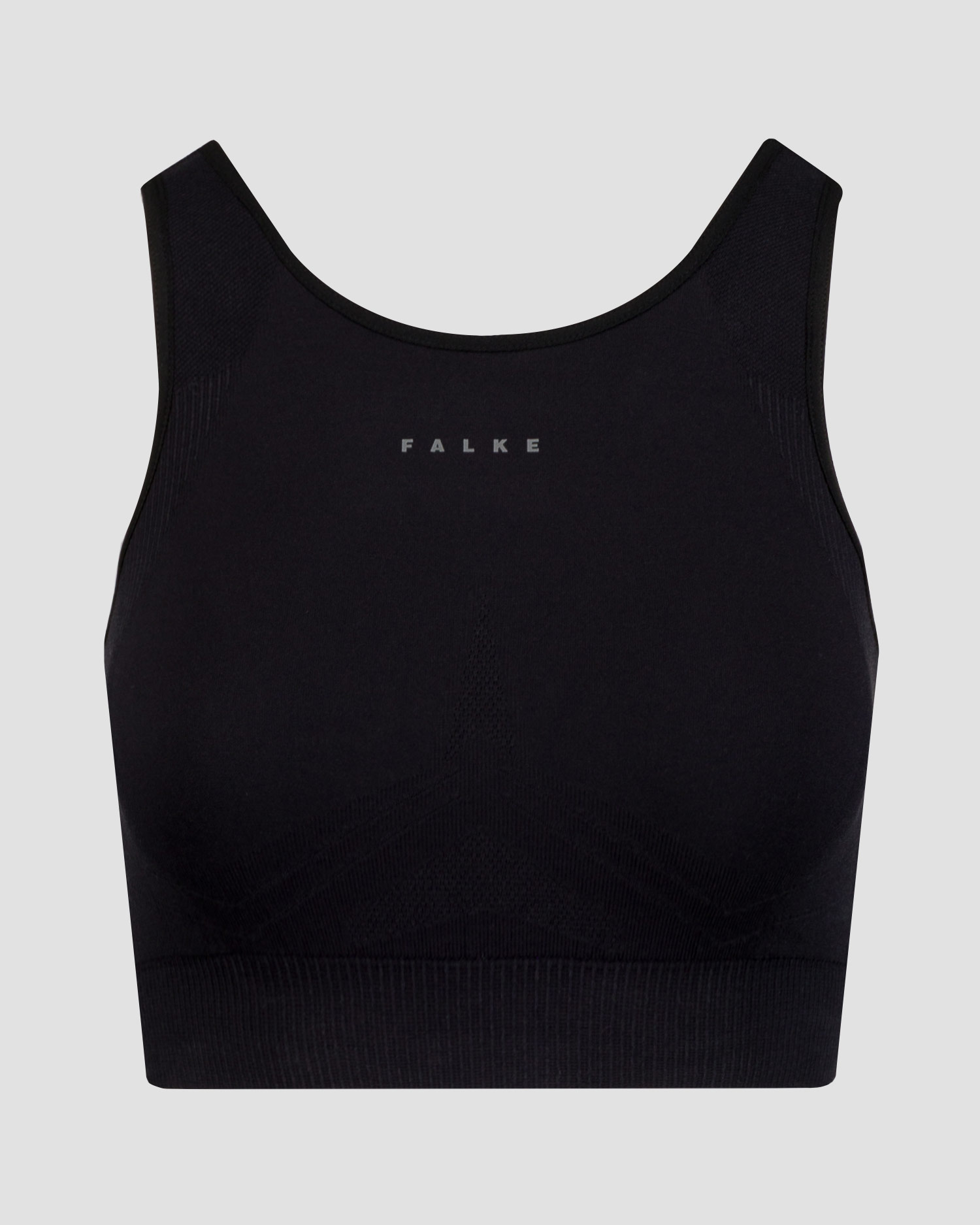 Czarny top do jogi Falke Yoga Bra