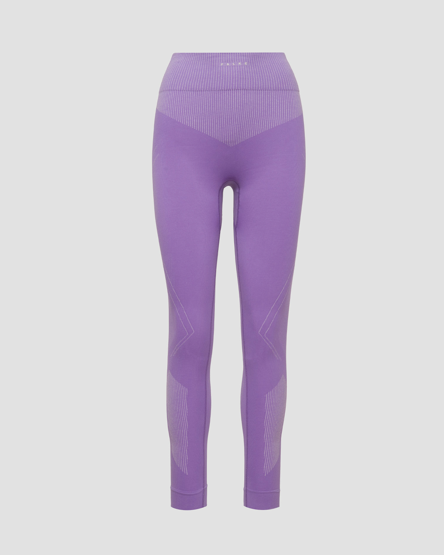 Fioletowe leginsy do jogi damskie Falke Yoga