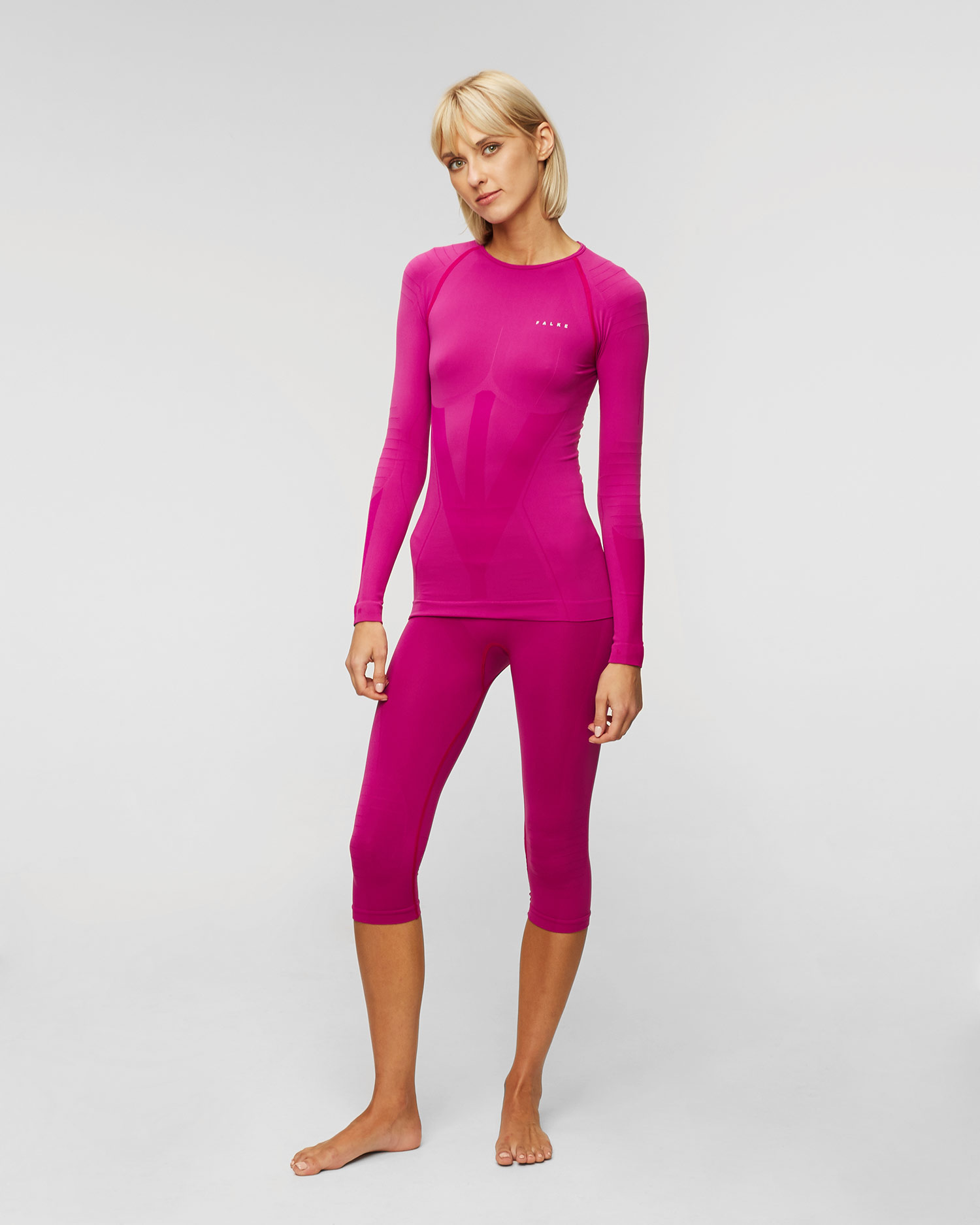 Leginsy damskie FALKE WARM 3/4