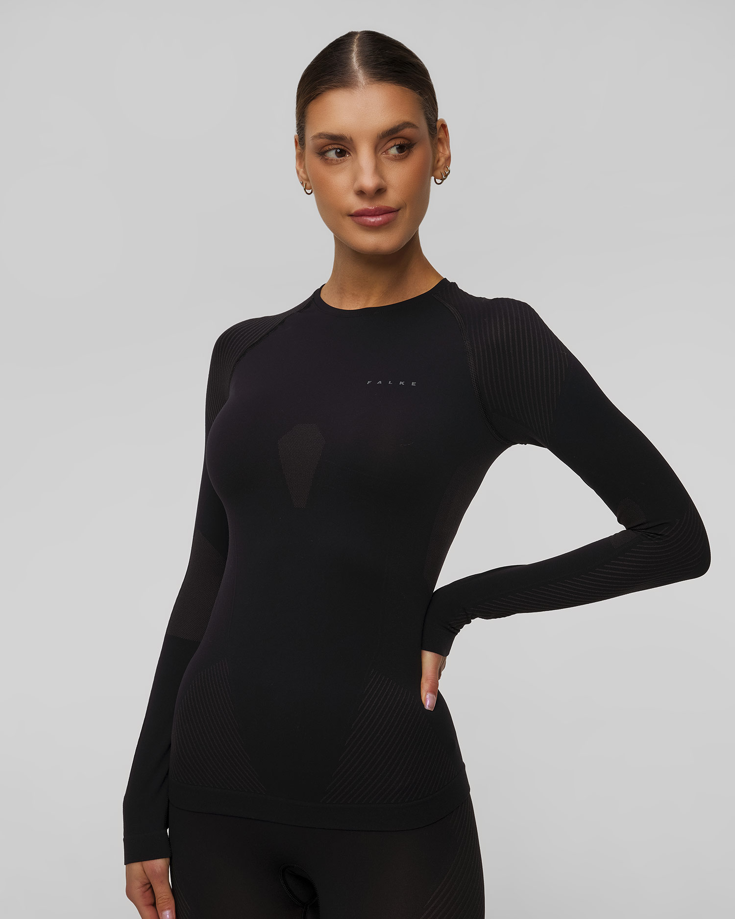 Maglietta a maniche lunghe da donna Falke W Longsleeved Shirt