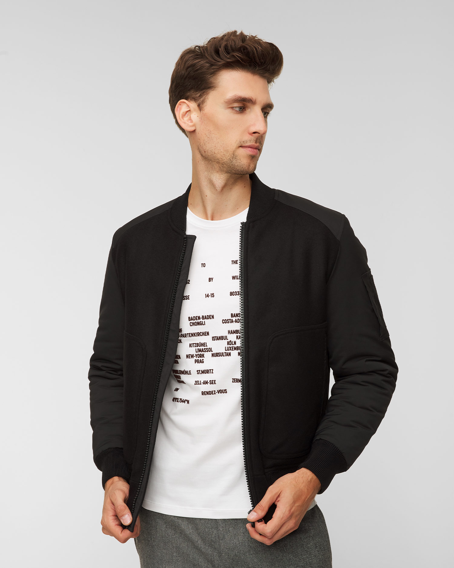 Wełniana kurtka DONDUP