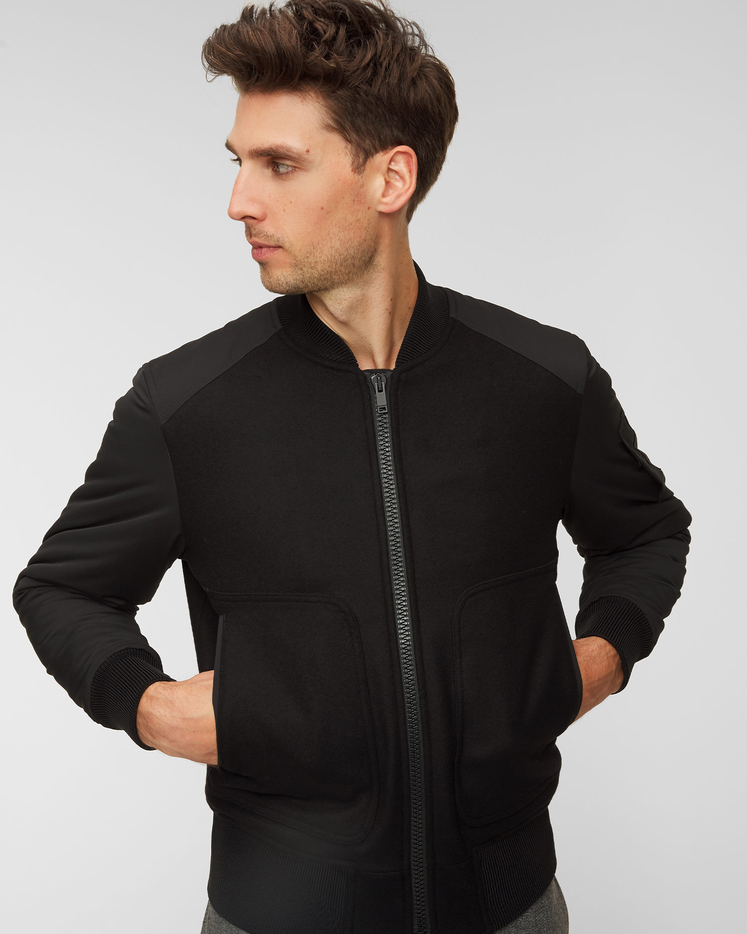 Wełniana kurtka DONDUP