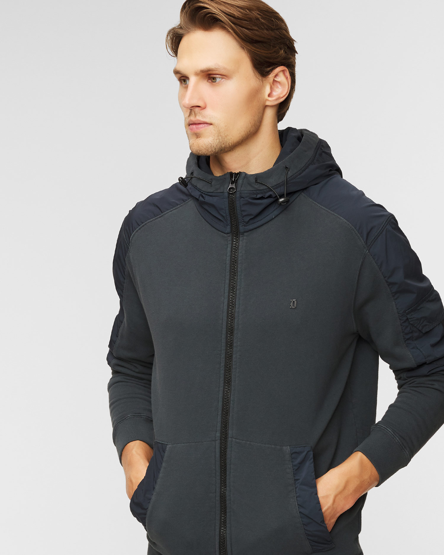 DONDUP FELPA CAPPUCCIO Sweatshirt