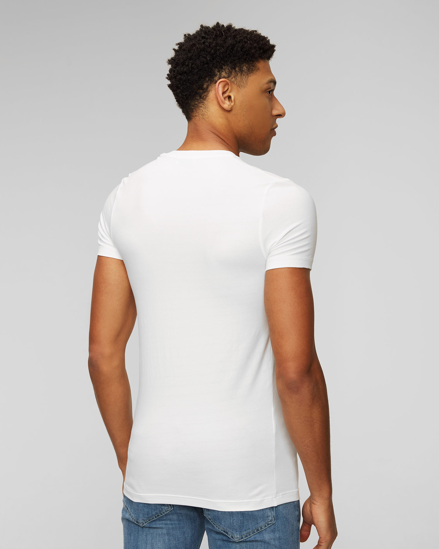 T-shirt blanc pour hommes Dondup 