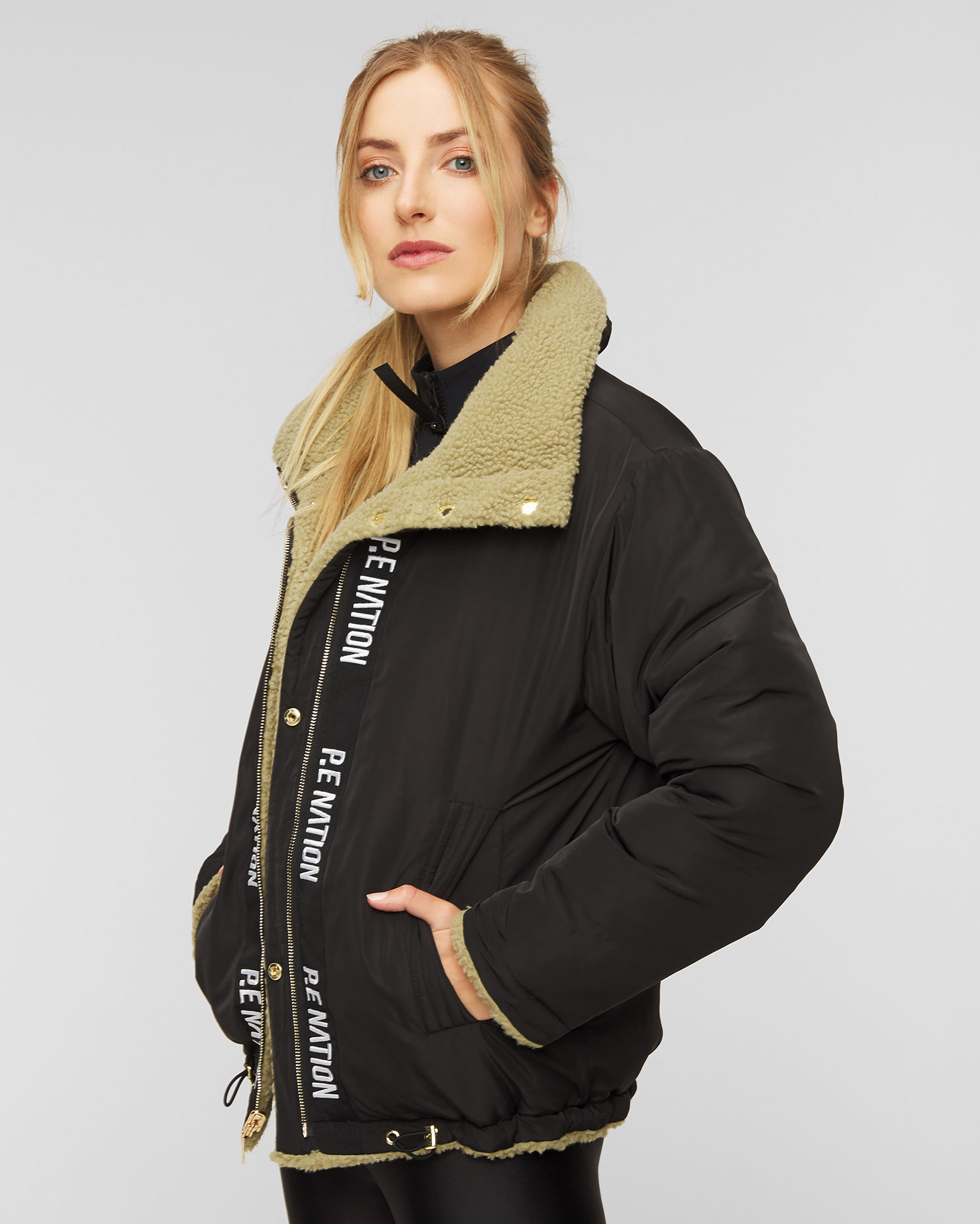 Kurtka dwustronna P.E NATION DOUBLE TEAM JACKET