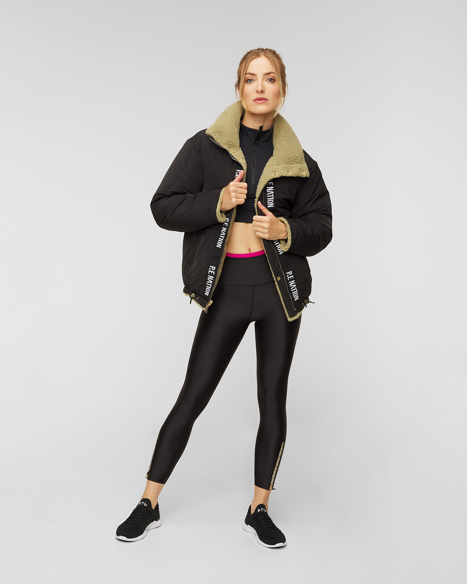 Kurtka dwustronna P.E NATION DOUBLE TEAM JACKET