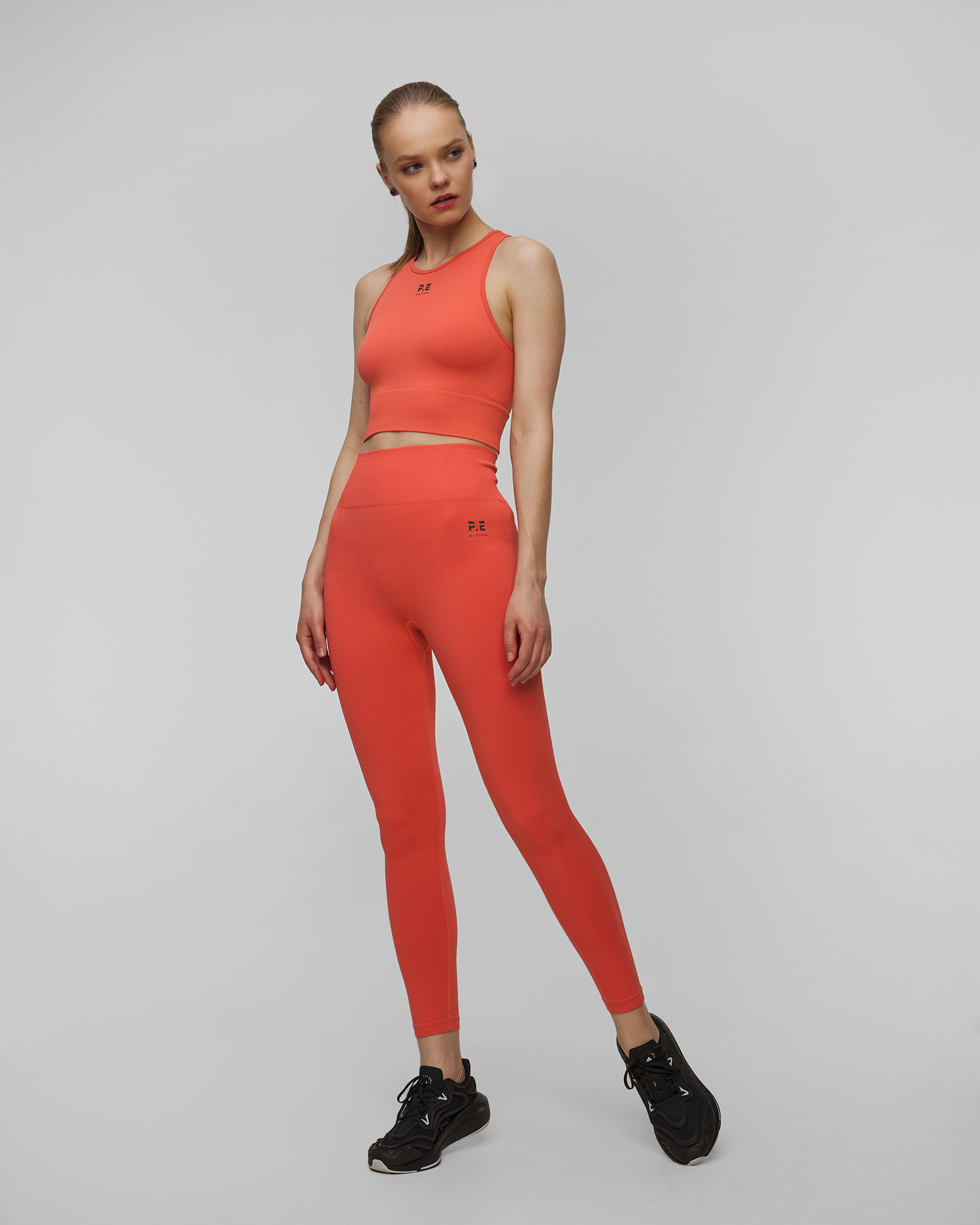 Pe Nation Restore Seamless Legging Damen-Leggings in Rot