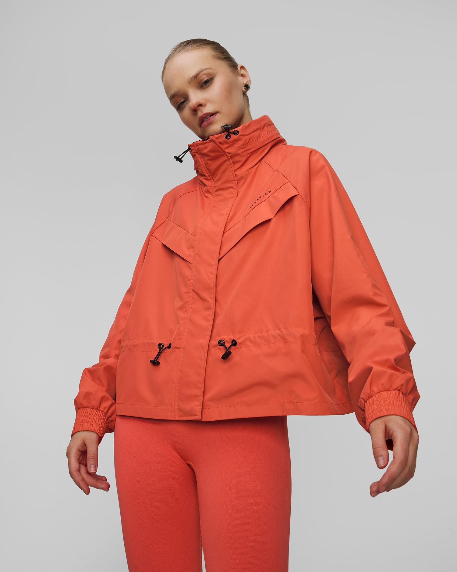 Veste rouge pour femmes Pe Nation Shelter Jacket