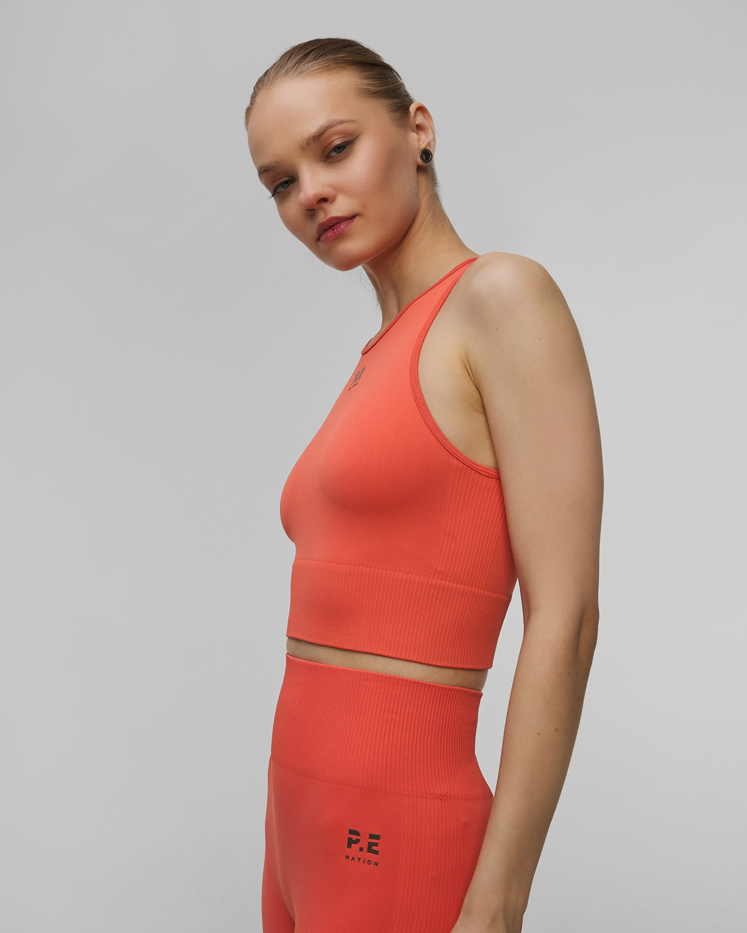 Pe Nation Restore Seamless Tank Damen-Sporttop in Rot