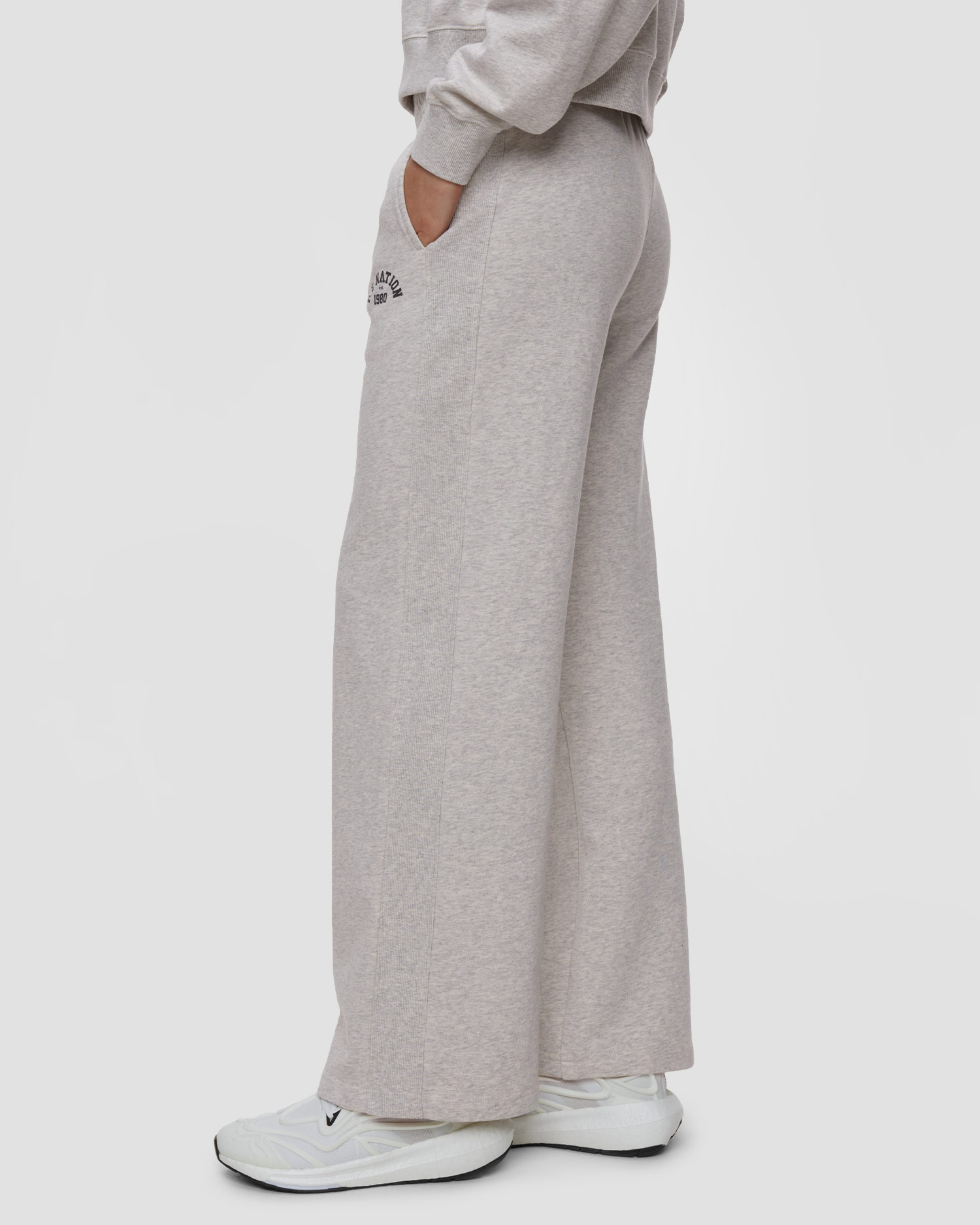 Pantalon de survêtement gris pour femmes Pe Nation Swerve