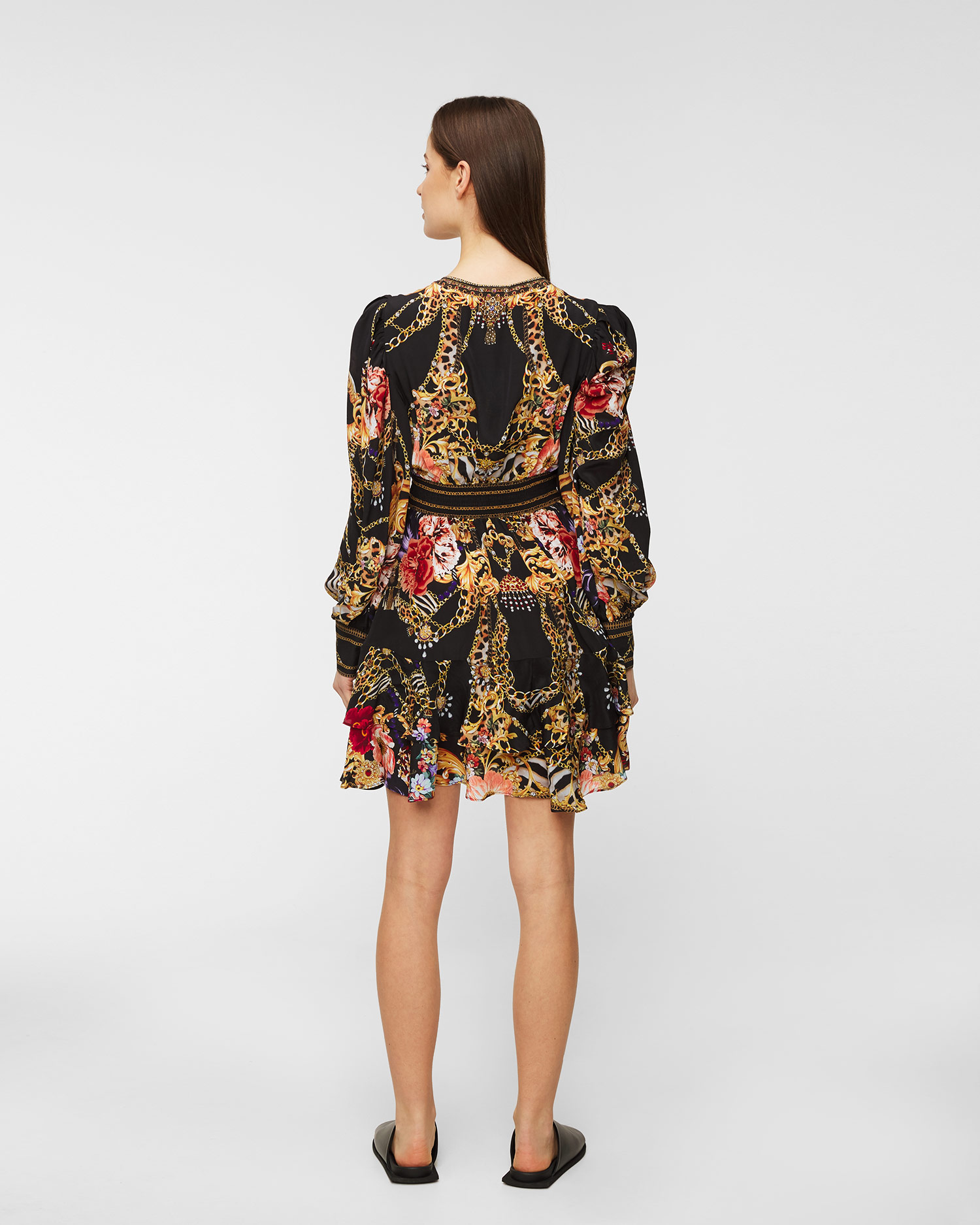 CAMILLA A NIGHT IN THE 90S Seidenkleid 