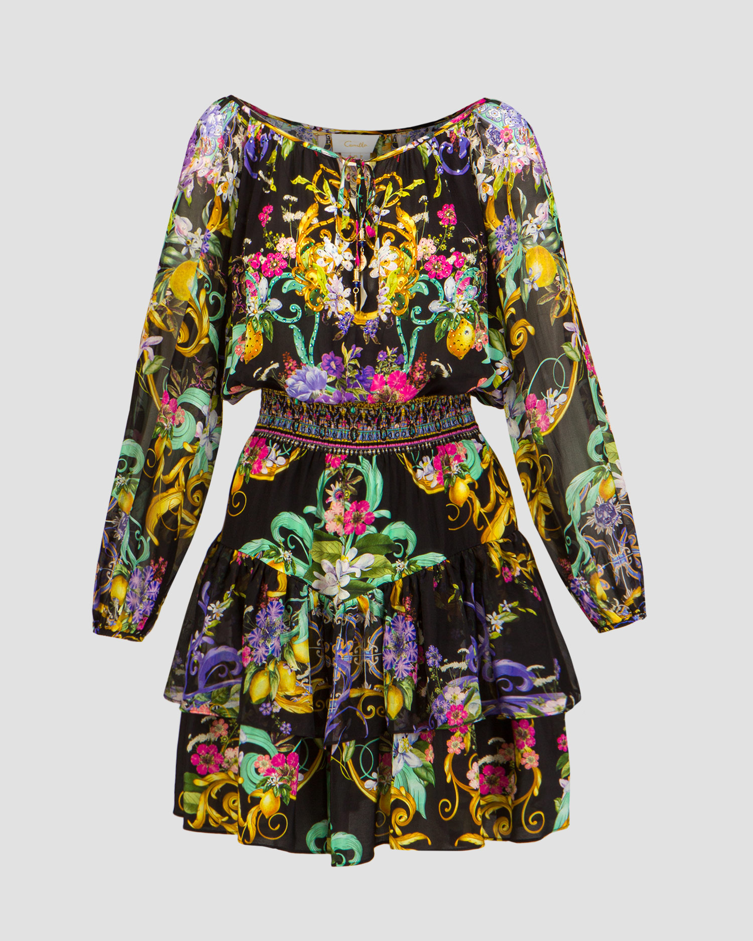 Camilla Seidenkleid
