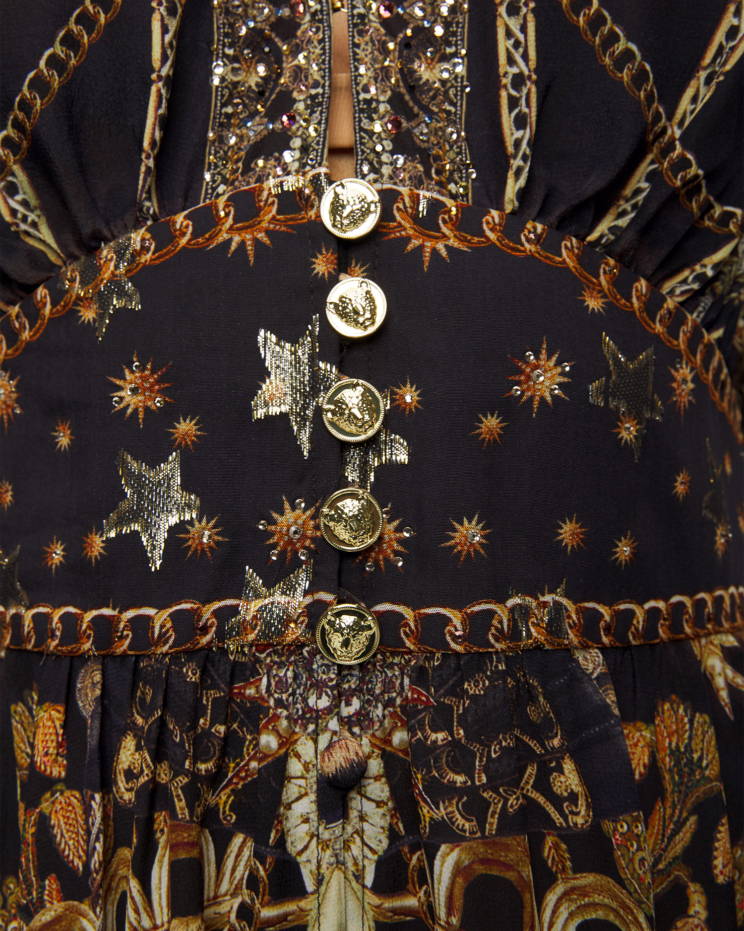 Camilla Maxikleid aus Seide 