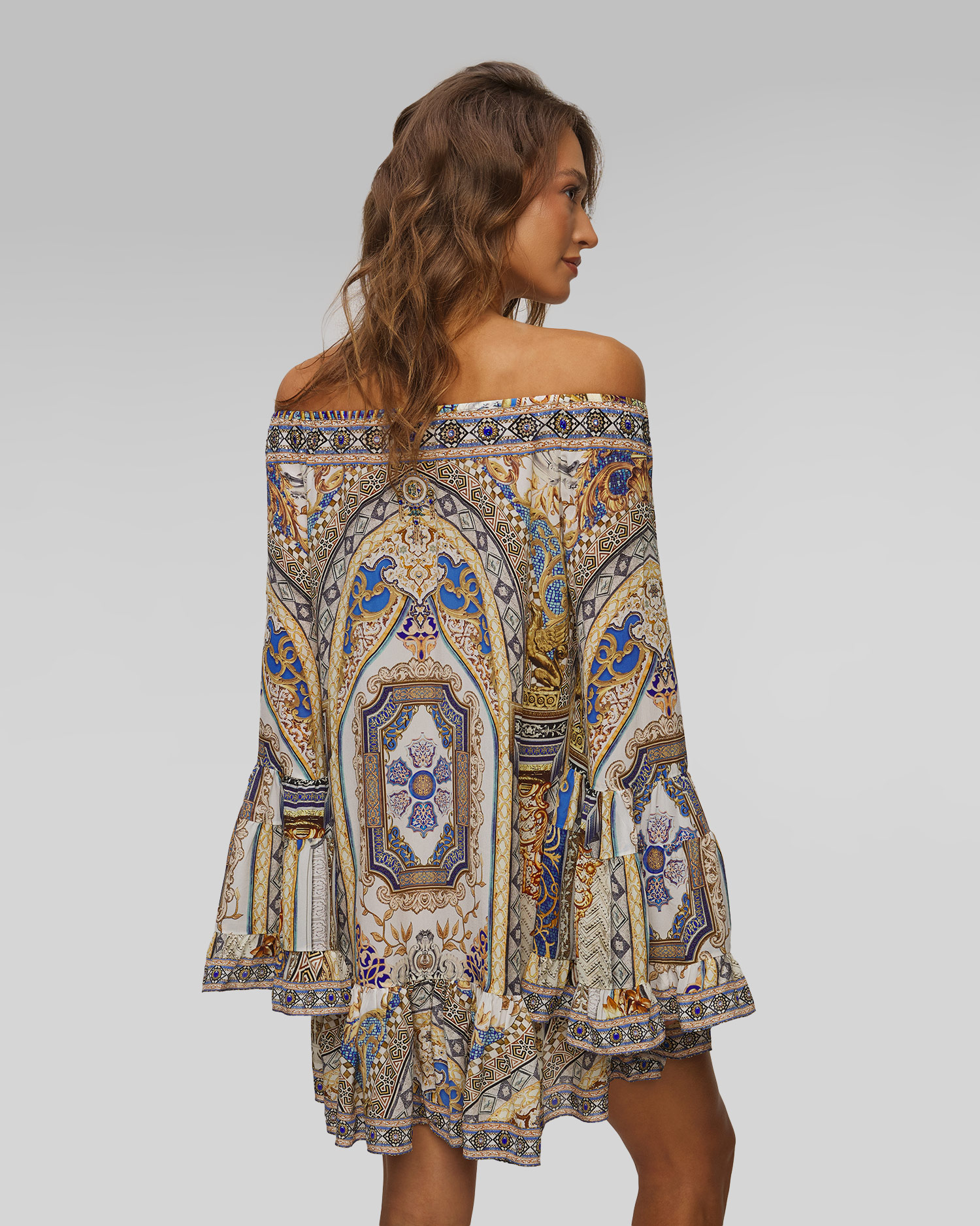 Hedvábné šaty Camilla Make Me Your Mosaic