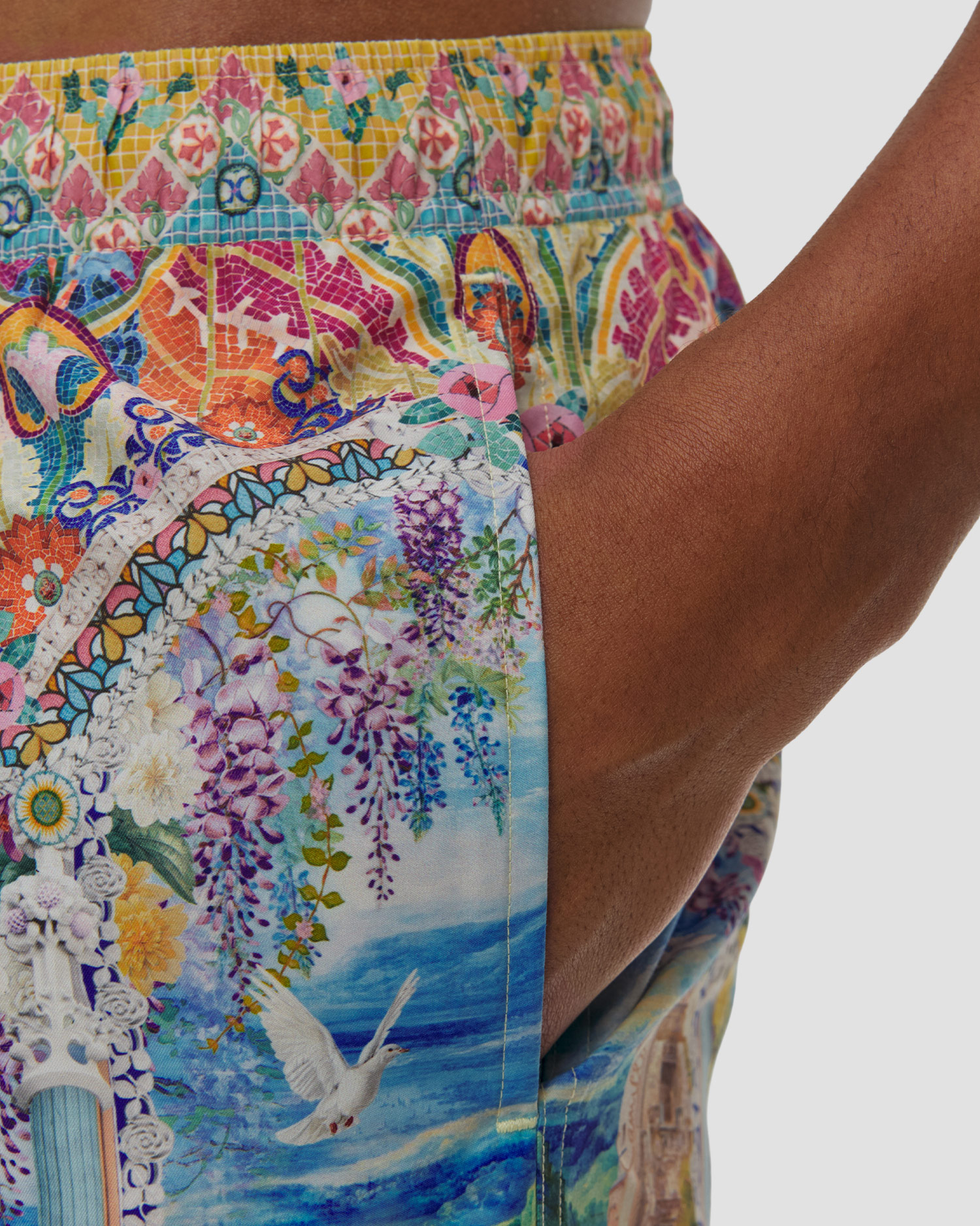 Șorturi de înot pentru bărbați Camilla Mid Length Boardshort