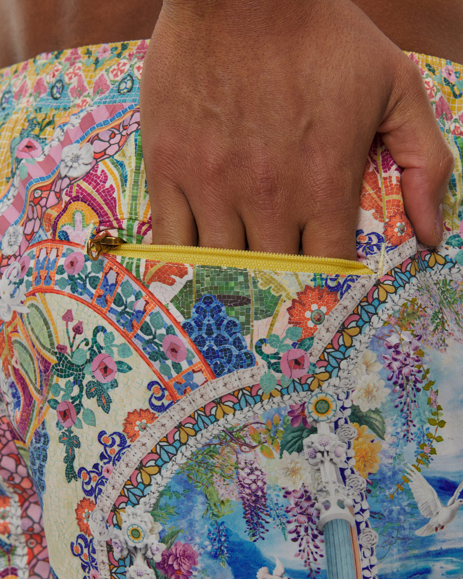 Șorturi de înot pentru bărbați Camilla Mid Length Boardshort