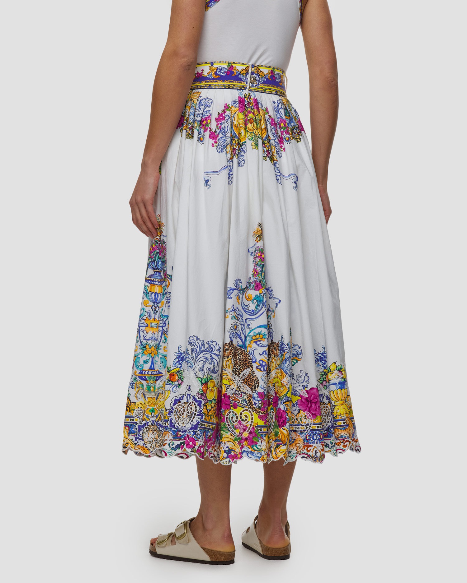 Women's skirt with belt Camilla