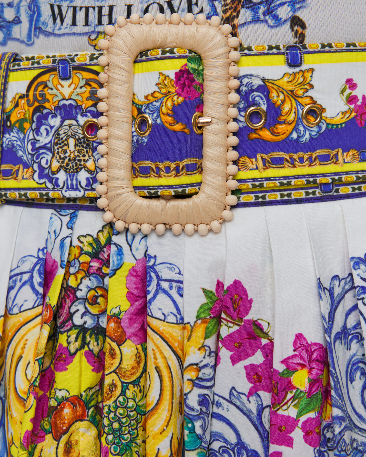 Women's skirt with belt Camilla