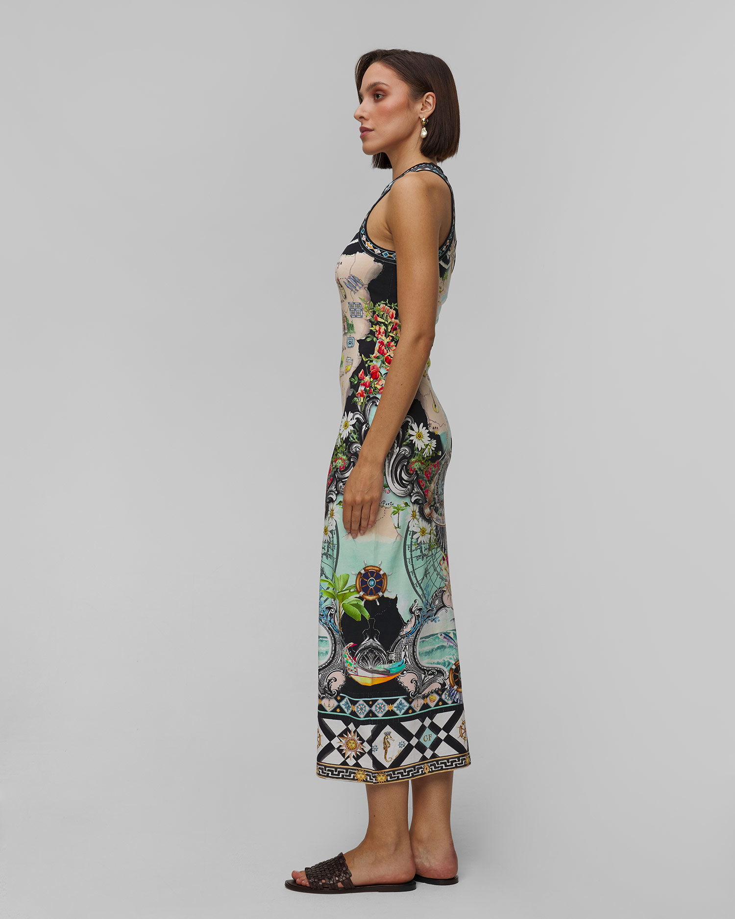 Rochie bodycon lungă pentru femei Camilla