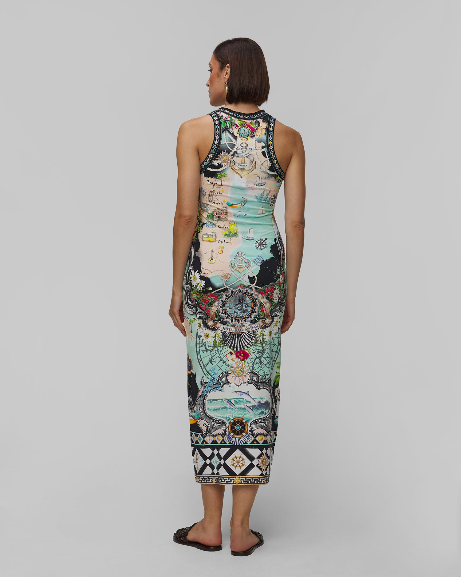 Rochie bodycon lungă pentru femei Camilla