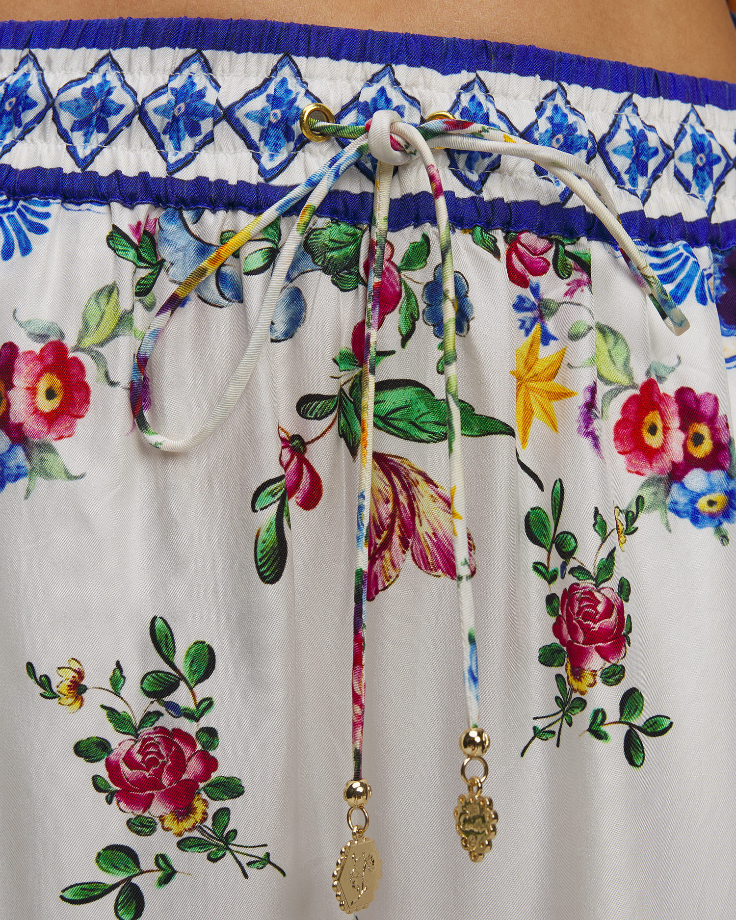 Pantaloni din mătase pentru femei Camilla Tiles Darls