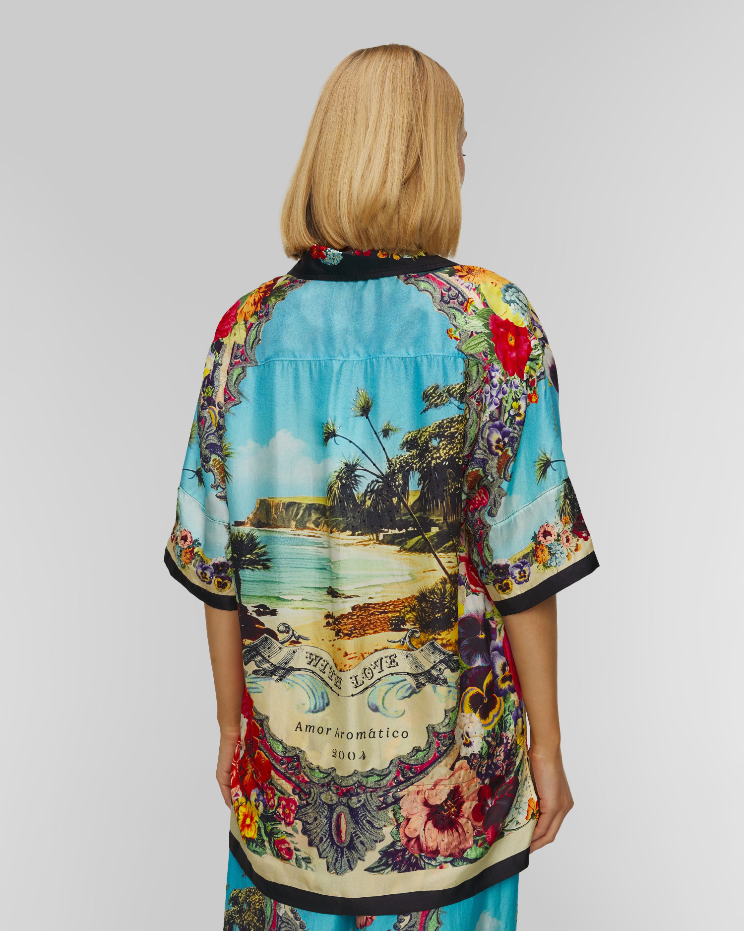 Women’s silk shrt Camilla Bathing Bombshell