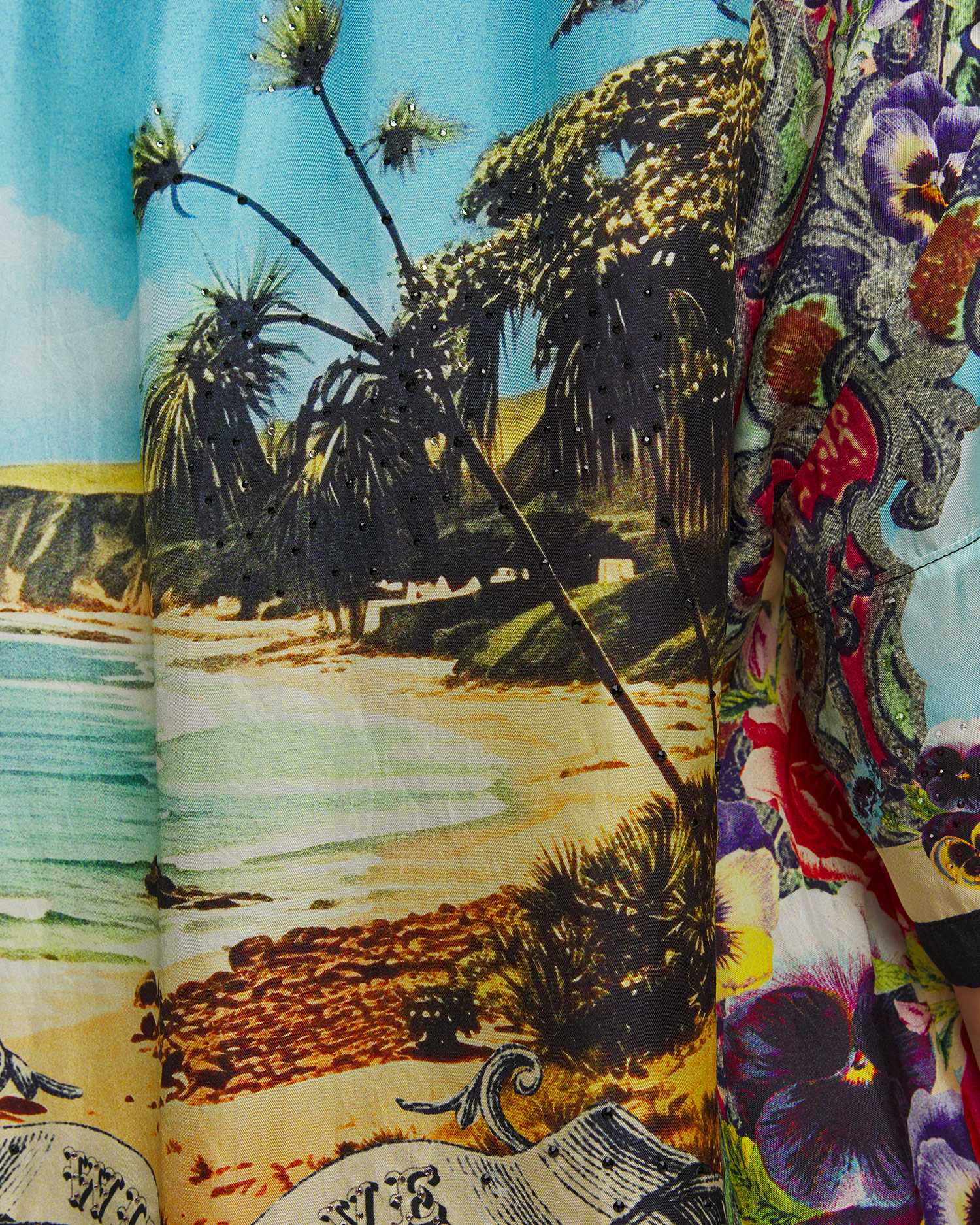 Women’s silk shrt Camilla Bathing Bombshell