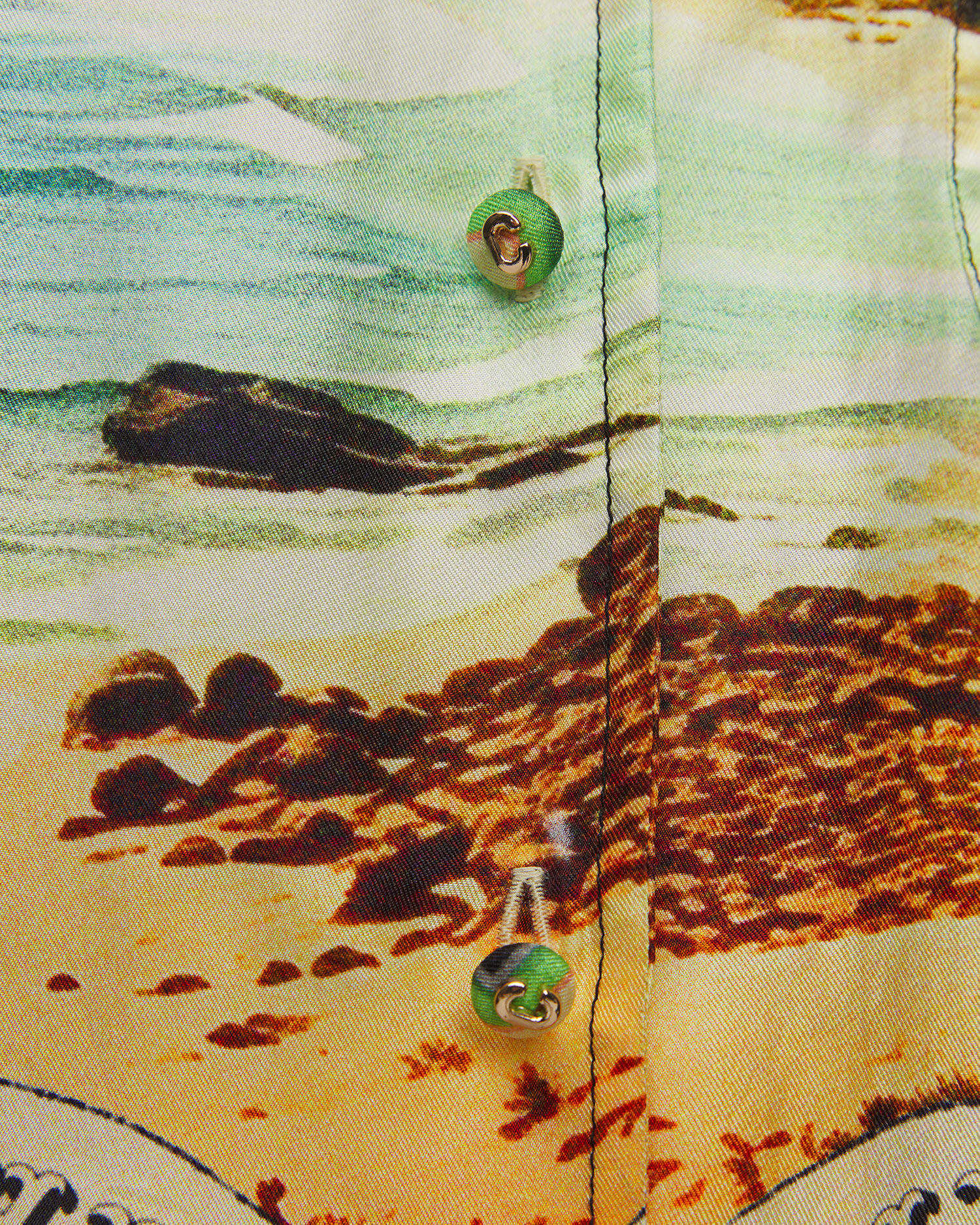 Women’s silk shrt Camilla Bathing Bombshell