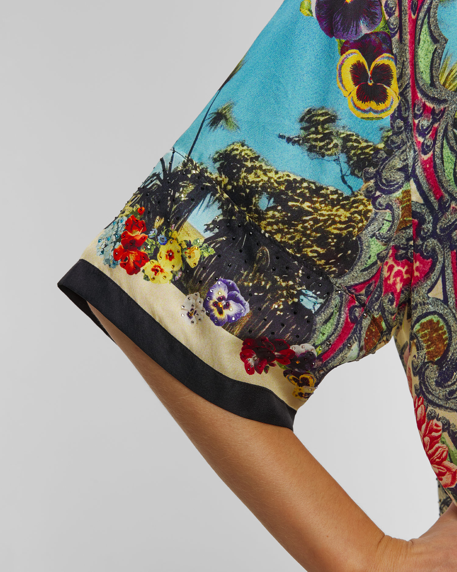 Women’s silk shrt Camilla Bathing Bombshell