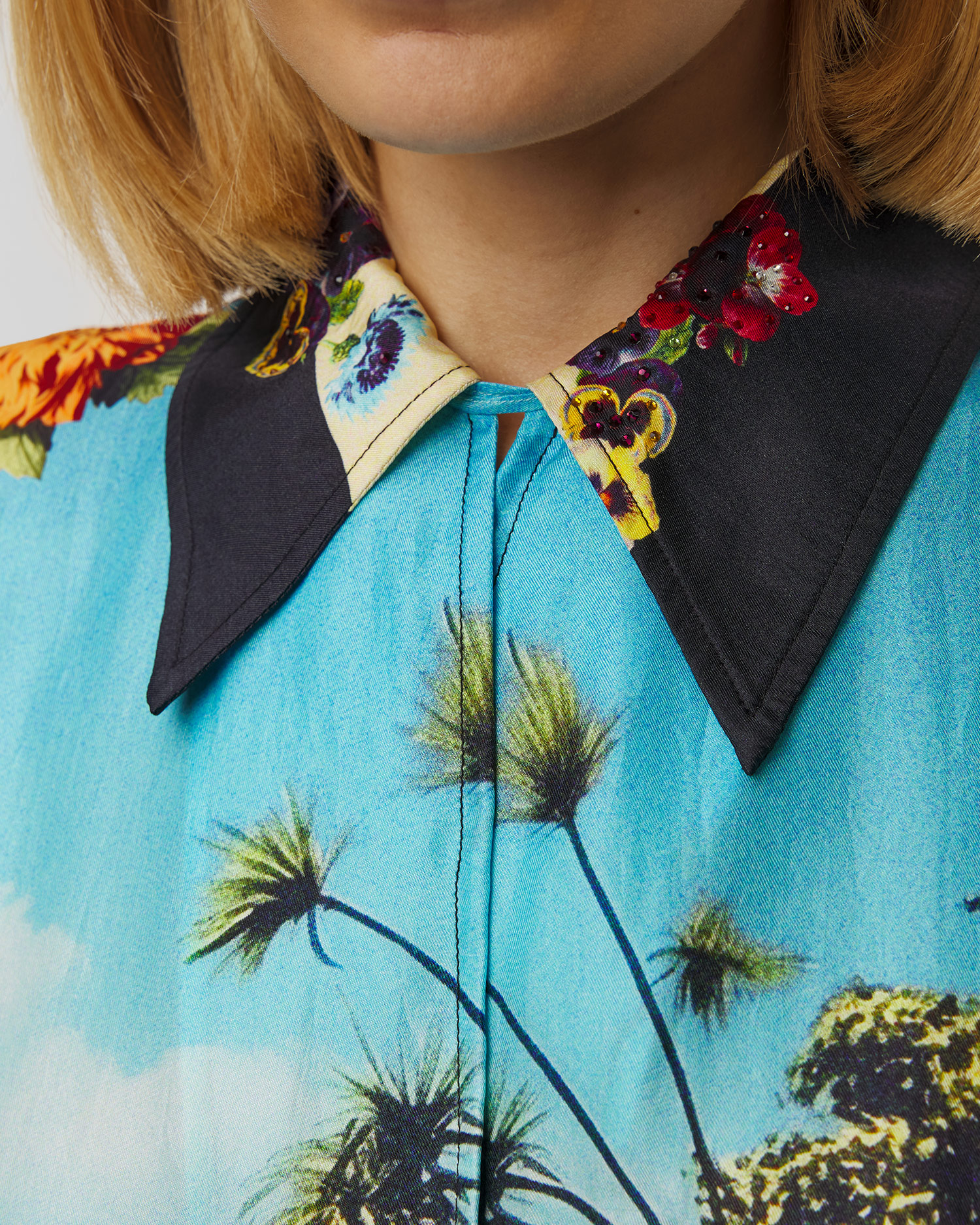 Women’s silk shrt Camilla Bathing Bombshell