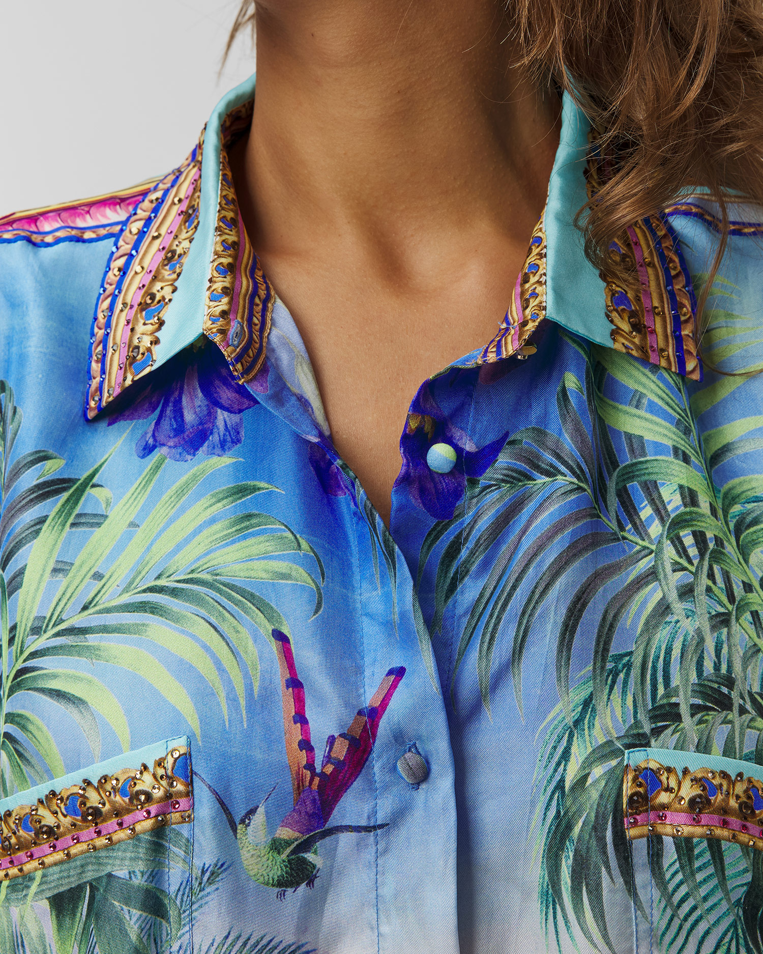 Dámska hodvábna tunika Camilla Spirit of Santa Maria