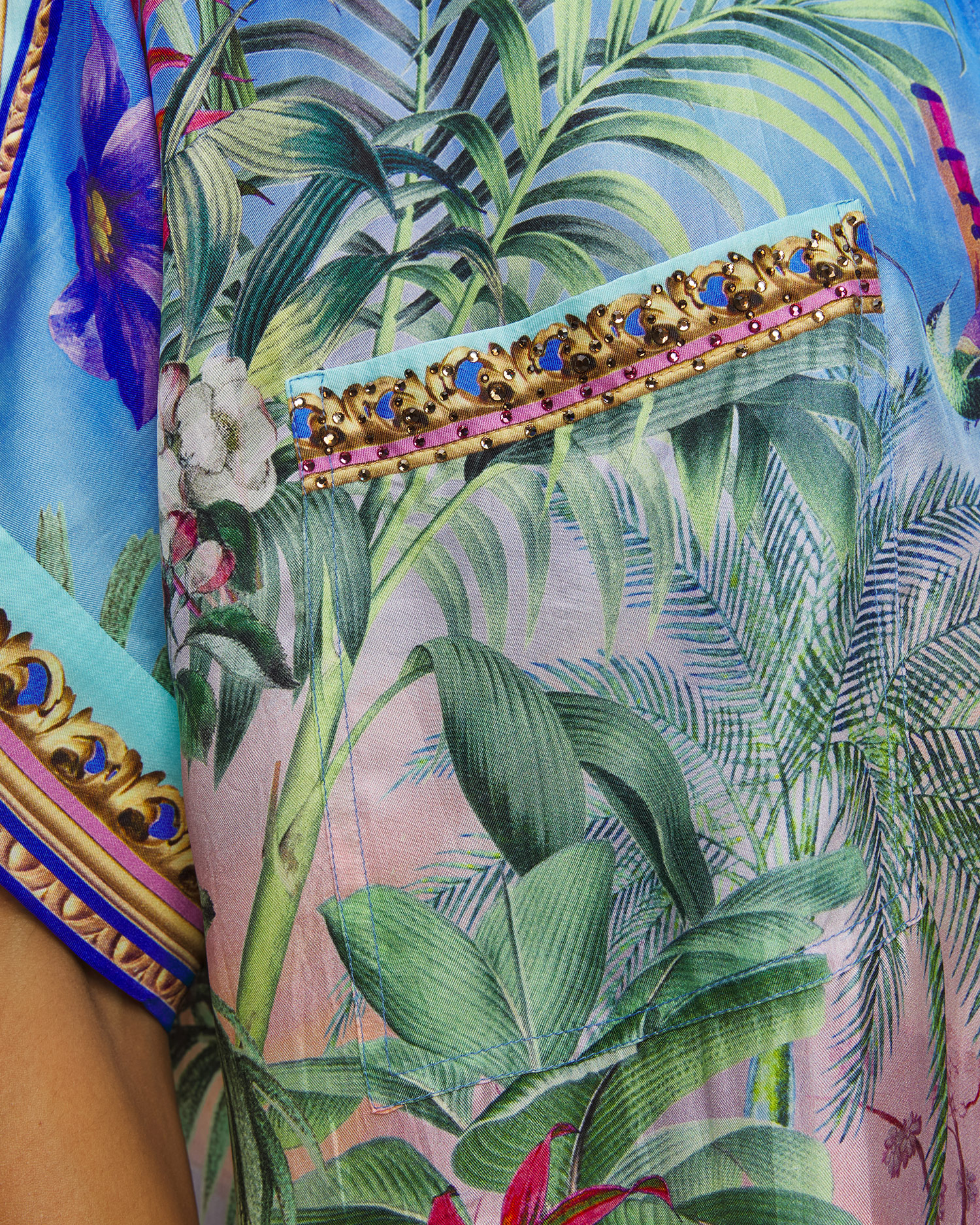 Dámska hodvábna tunika Camilla Spirit of Santa Maria